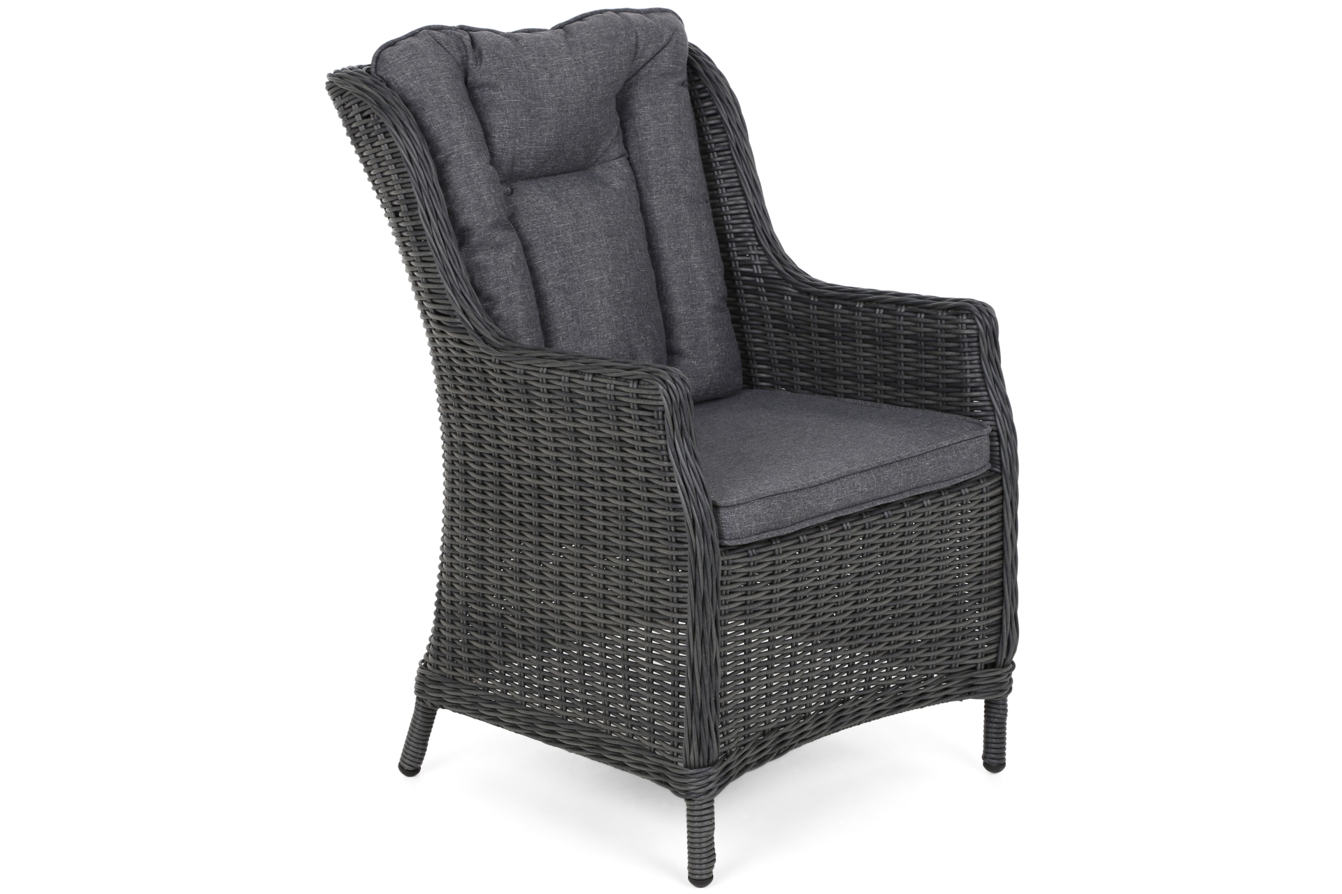 Meble ogrodowe technorattanowe Bristol 230 cm Grey / Grey Melange 8+1