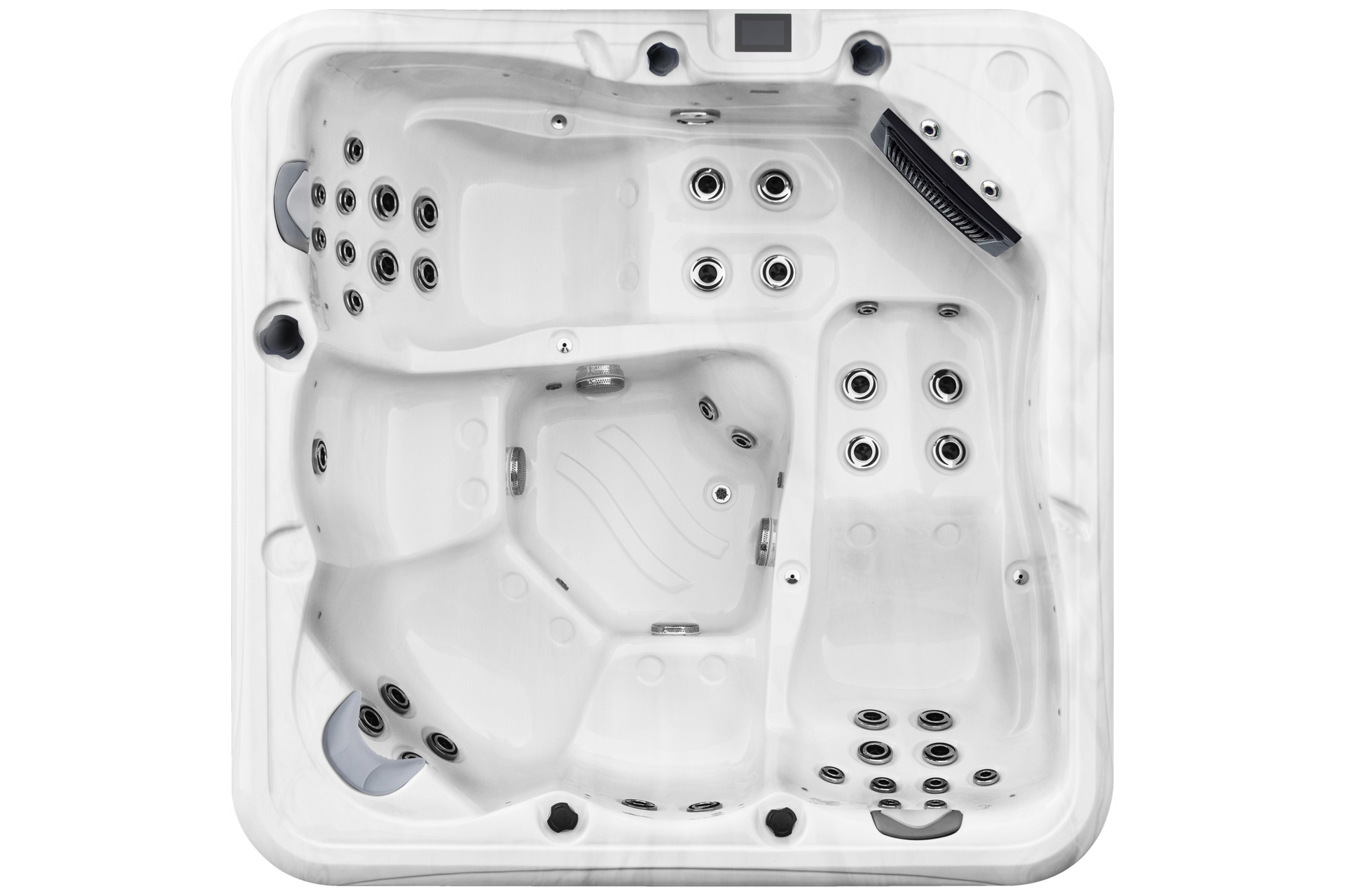 Wanna ogrodowa z hydromasażem Aquess Zenya 5202 5-osobowa