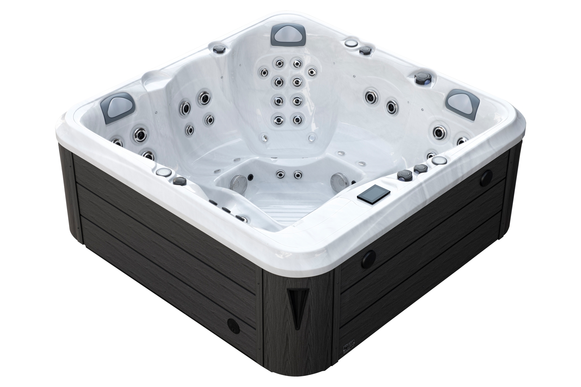 Wanna ogrodowa z hydromasażem Aquess Nevara 3752 5-osobowa