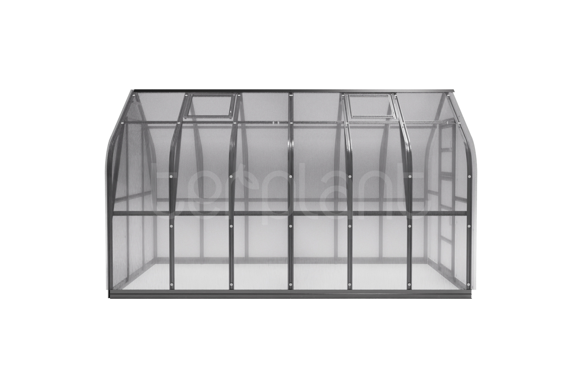 Szklarnia ogrodowa z poliwęglanu Terplant Pro 2,5x6 m