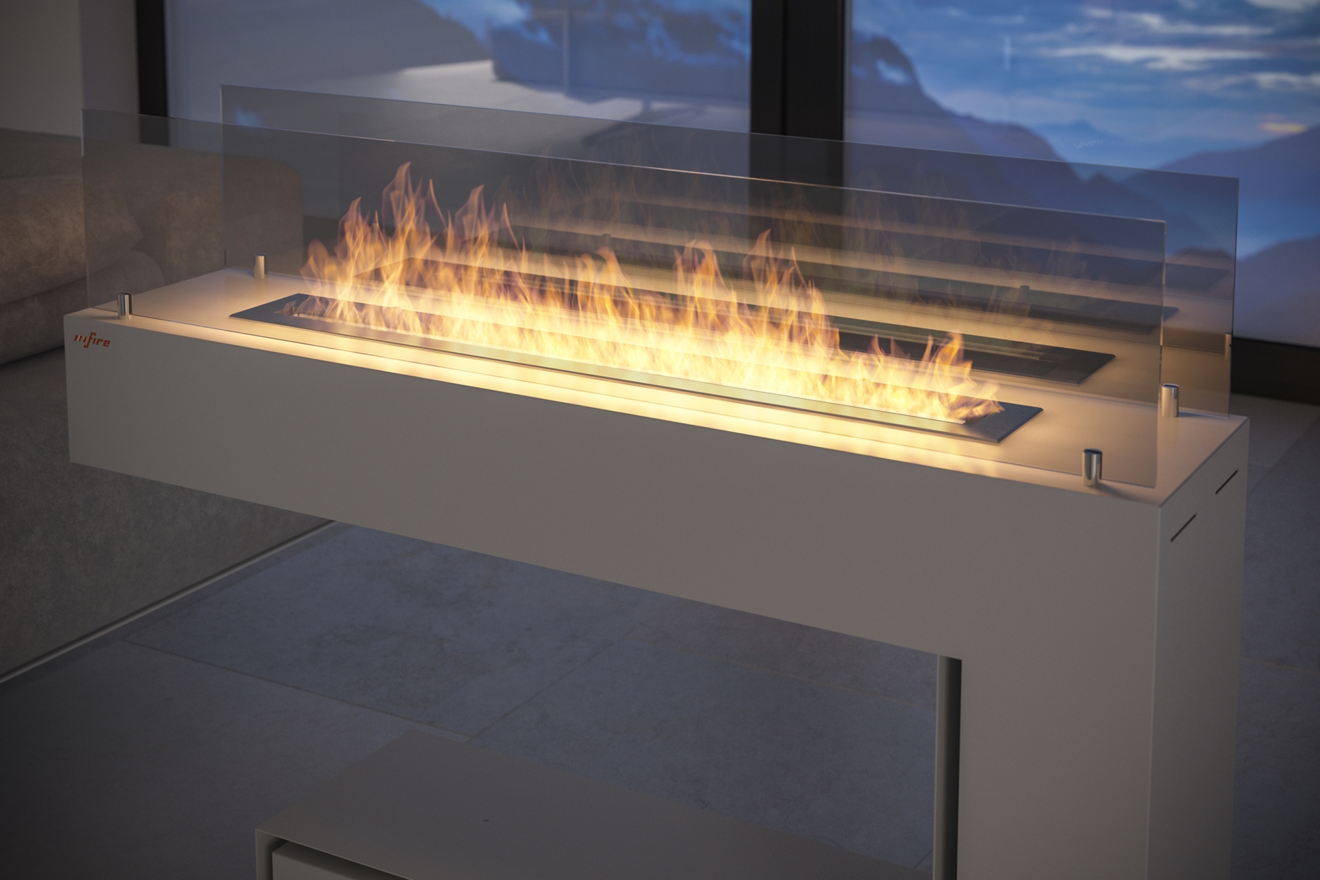 Biokominek Infire Spectrum biały