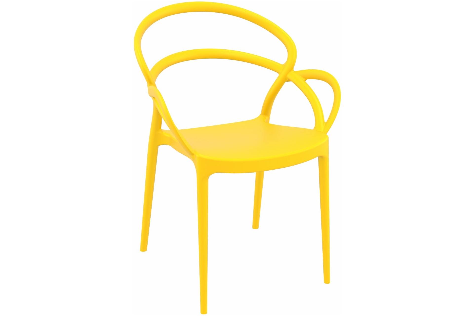 Krzesło Siesta Mila Yellow