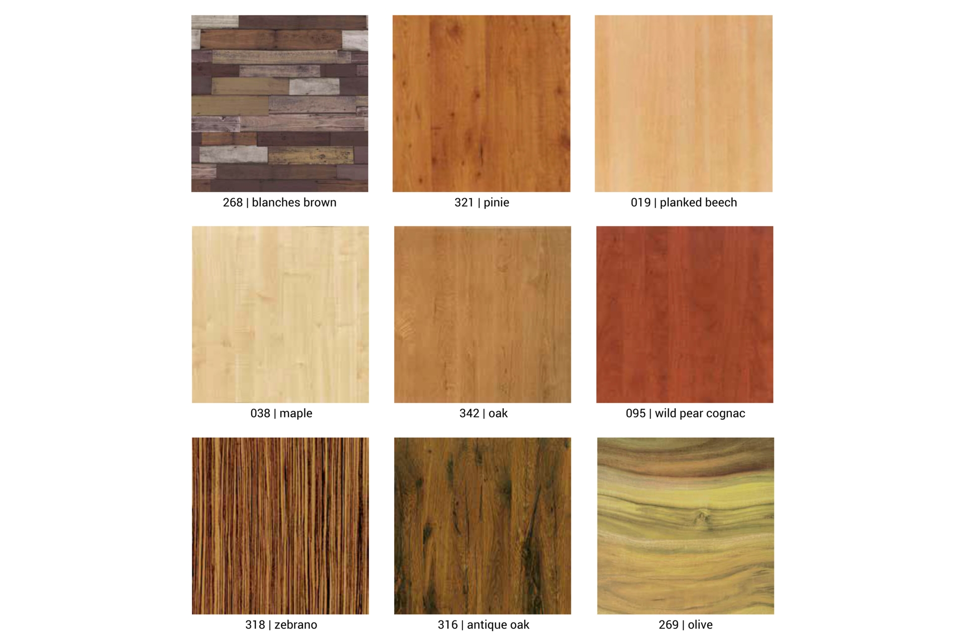 Blaty stołowe werzalitowe