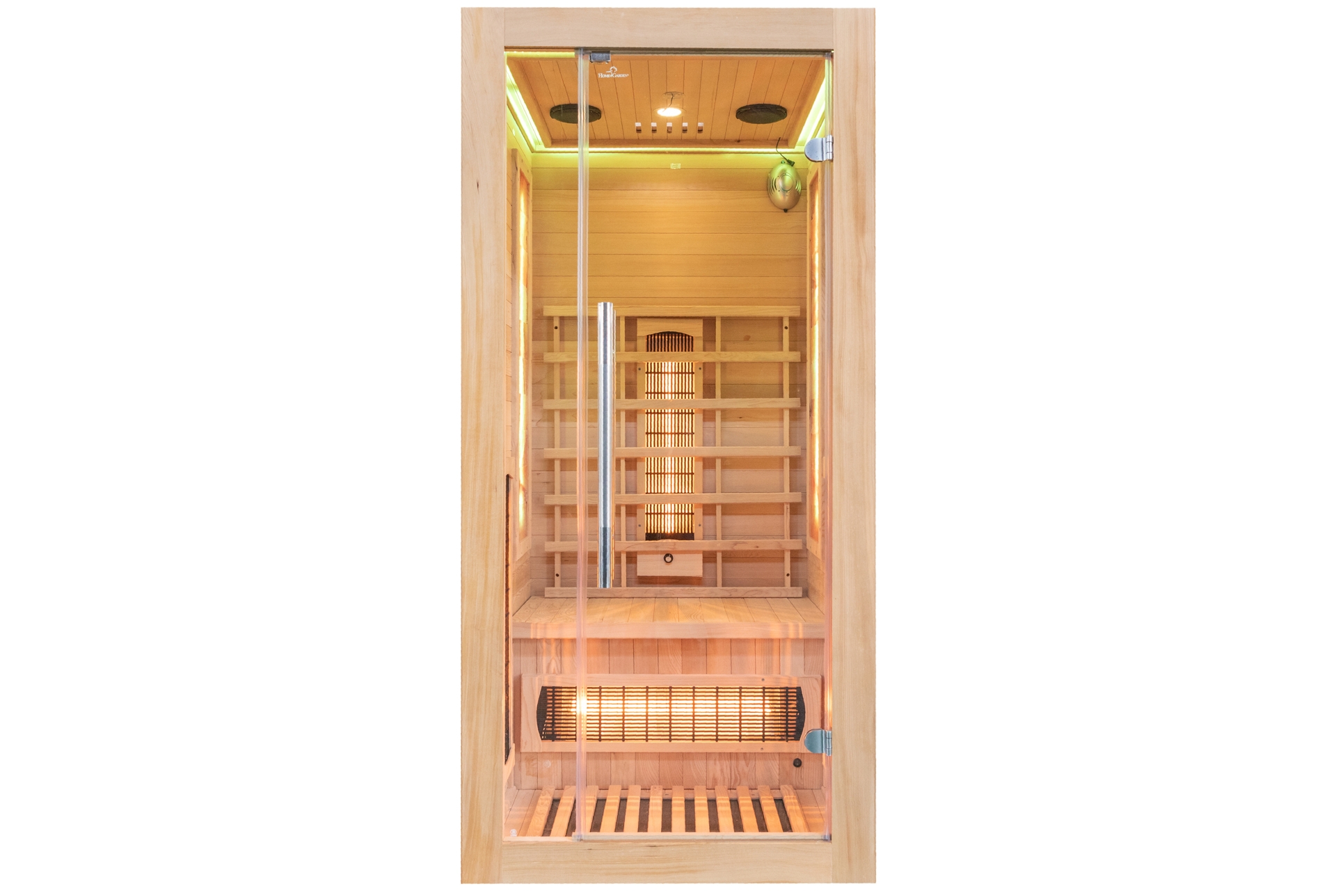 Sauna infrared Nordum Solea 1-osobowa naturalna - z jodły kanadyjskiej Sauna infrared Nordum Solea 1-osobowa naturalna