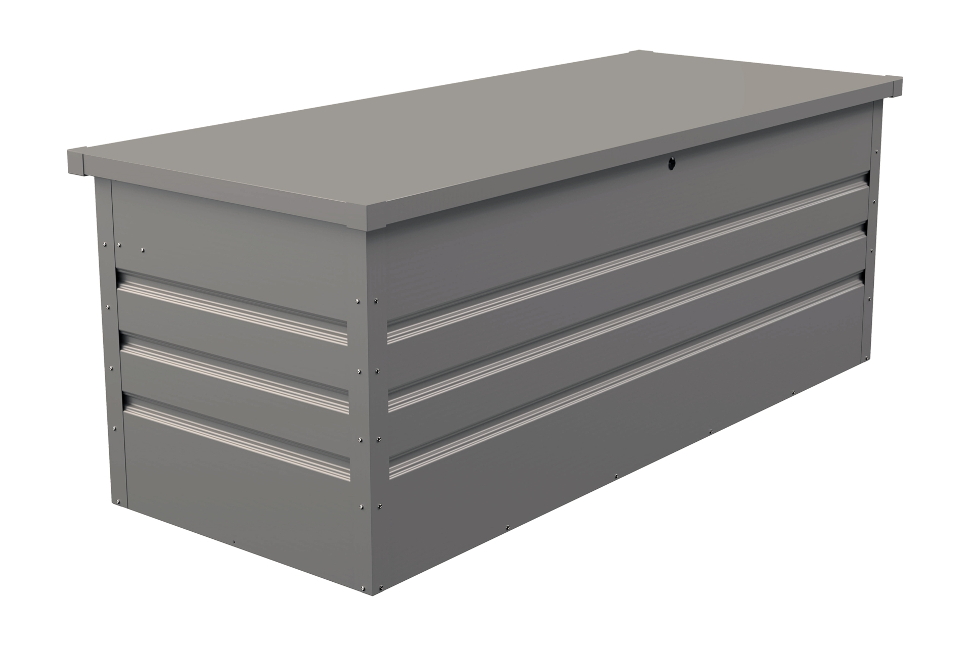 Skrzynia ogrodowa Goteborg Maxi Silver Grey