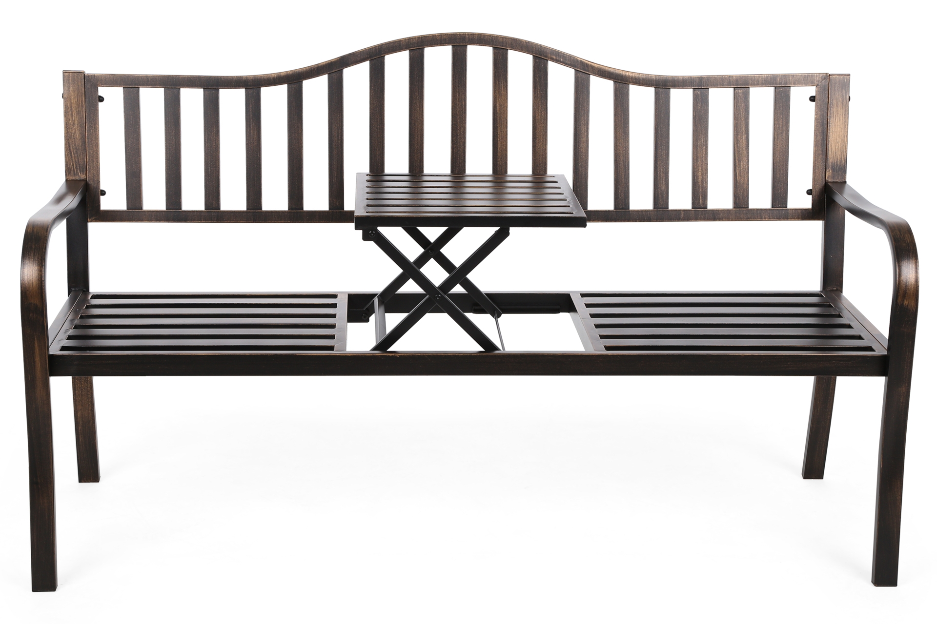 Ławka ogrodowa Classic Gold ze stolikiem  Ławka ogrodowa Classic Gold