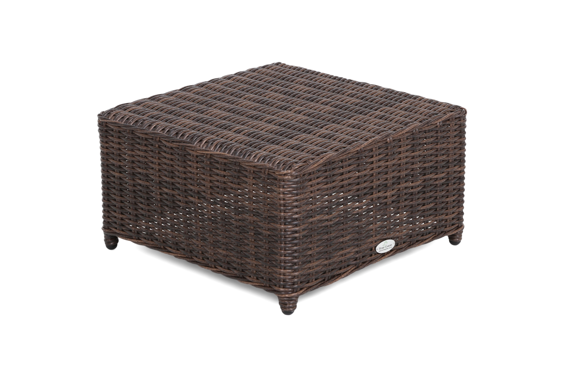 Kosz ogrodowy technorattanowy Michigan Brown Mat / Brown Melange