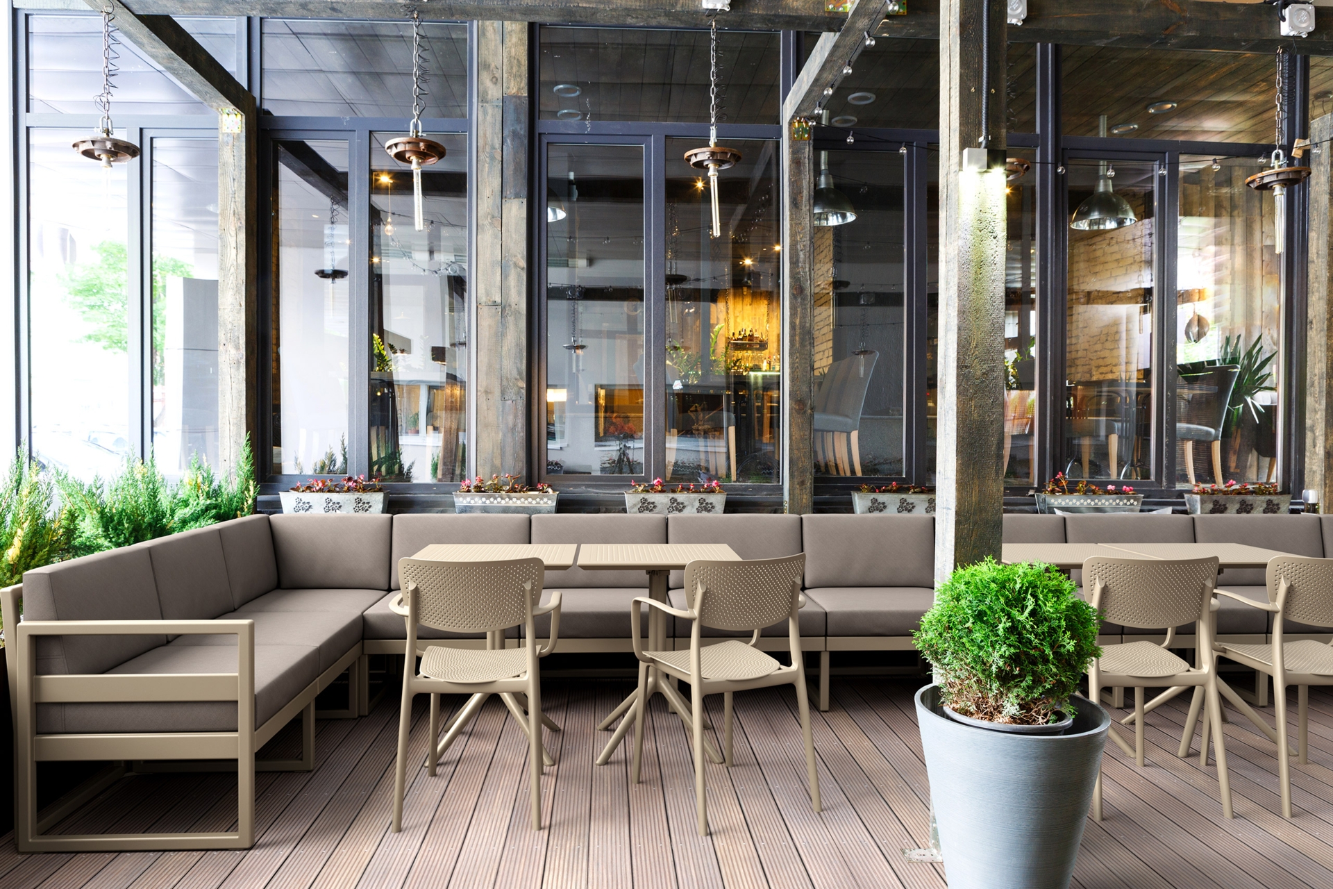 Krzesło Siesta Loft Dark Grey