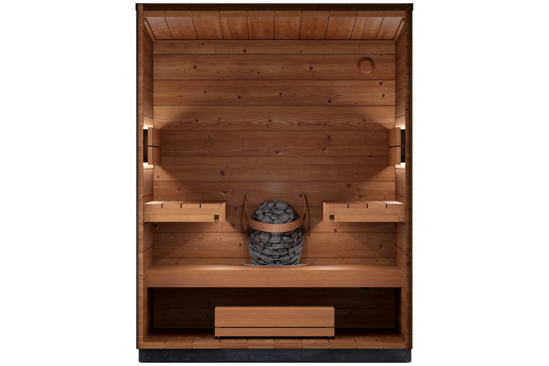 Sauna fińska zewnętrzna Leil® Saunas Viva 180 4-osobowa