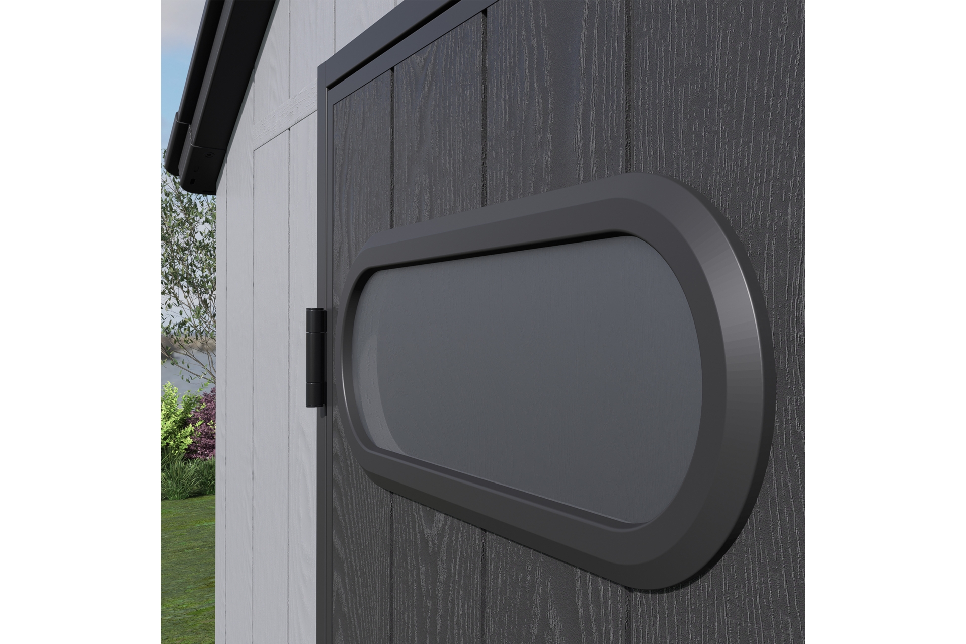 Domek narzędziowy Halmstad 239 x 239 cm Light Grey