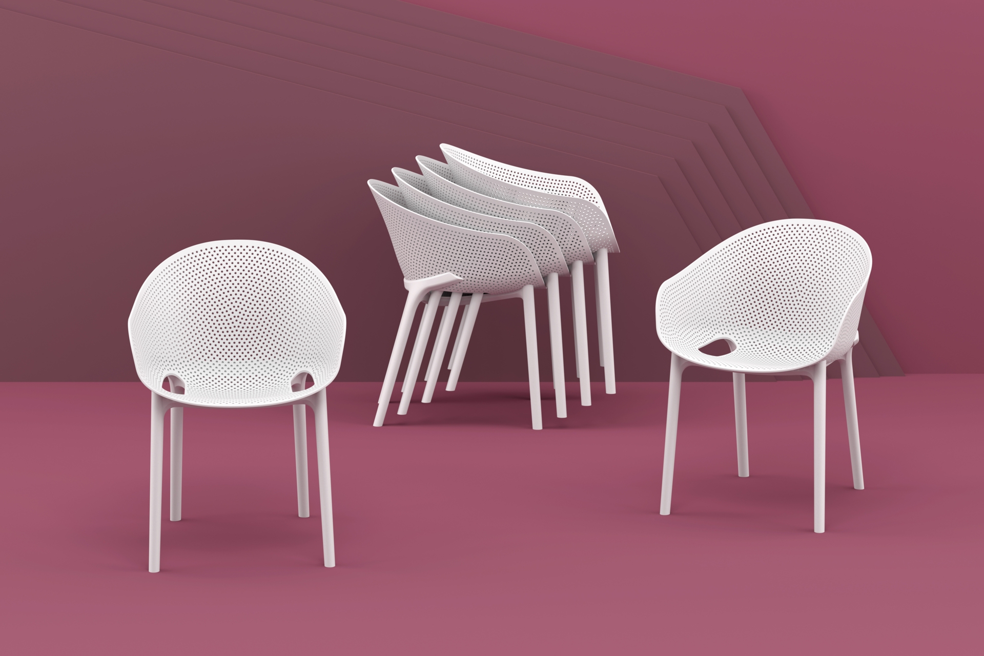 Krzesło Siesta Sky Pro White