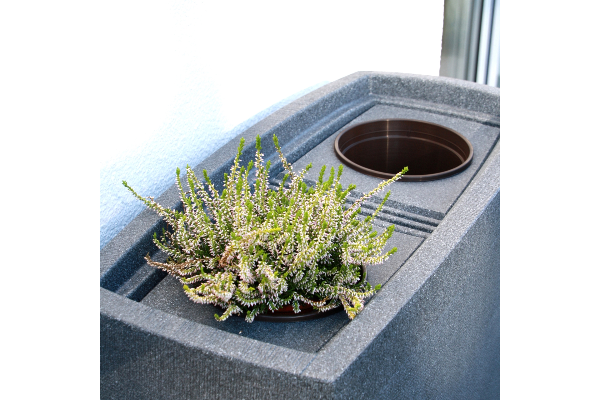 Zbiornik na deszczówkę MPI Noblesse 275 l czarny granit