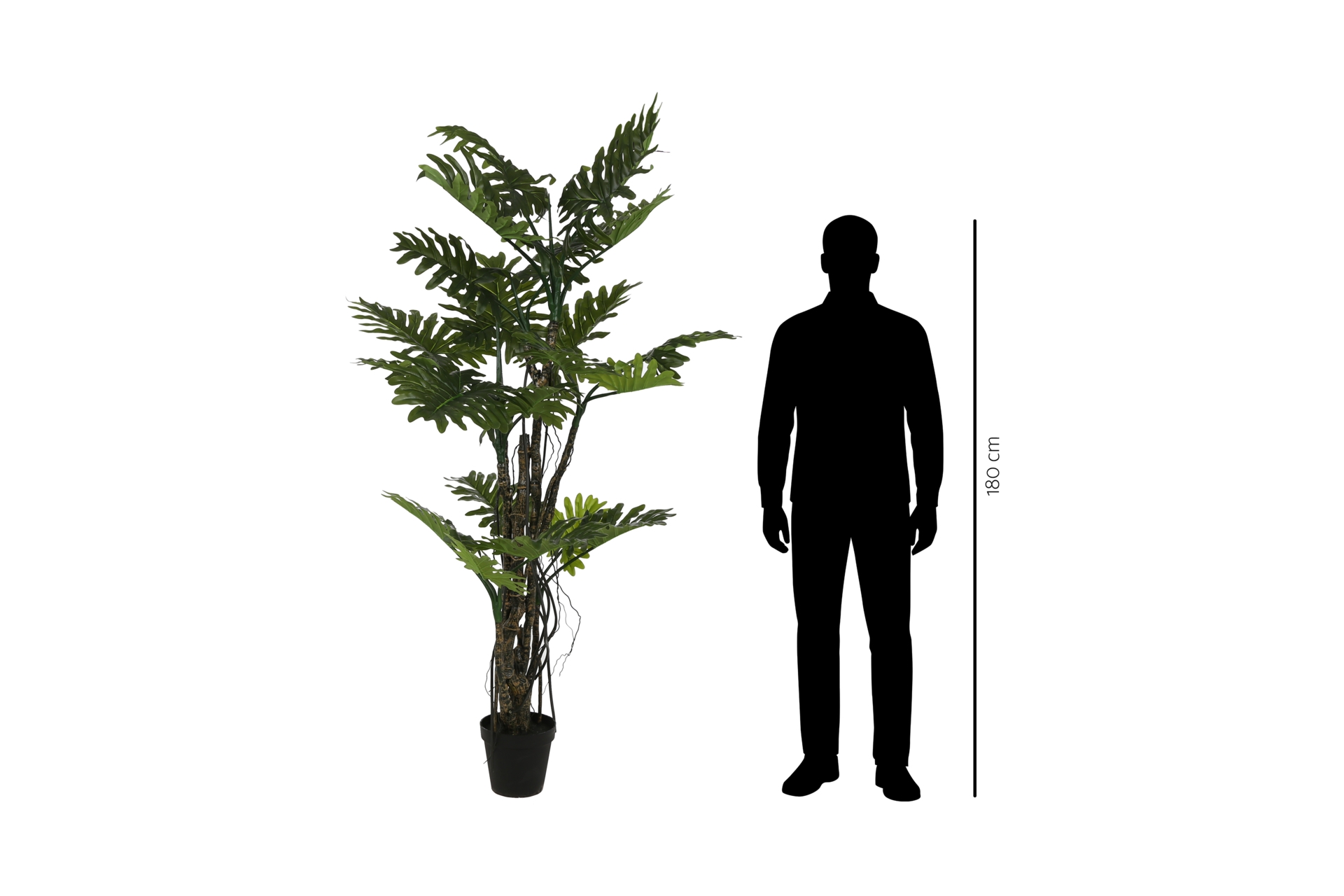 Sztuczny filodendron brasil 210 cm 