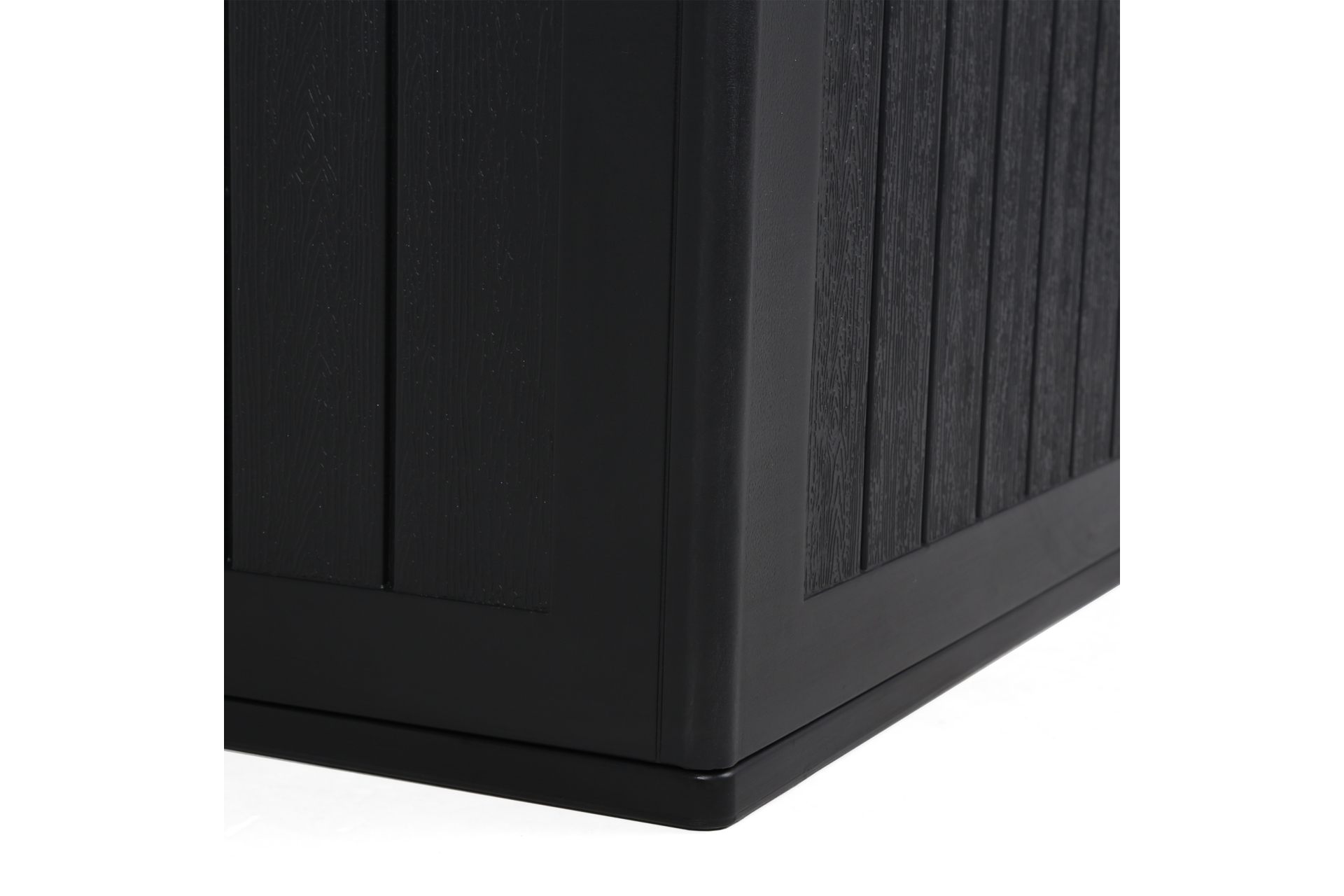 Skrzynia ogrodowa wzmocniona Gotland 567 l Black