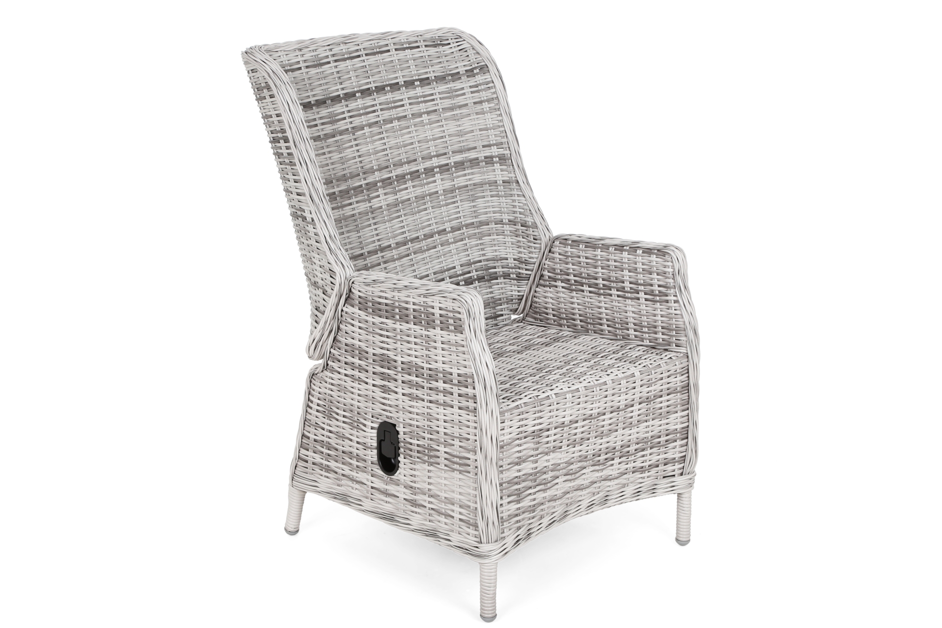 Fotel technorattanowy Bristol Relax Light Grey / Grey Melange