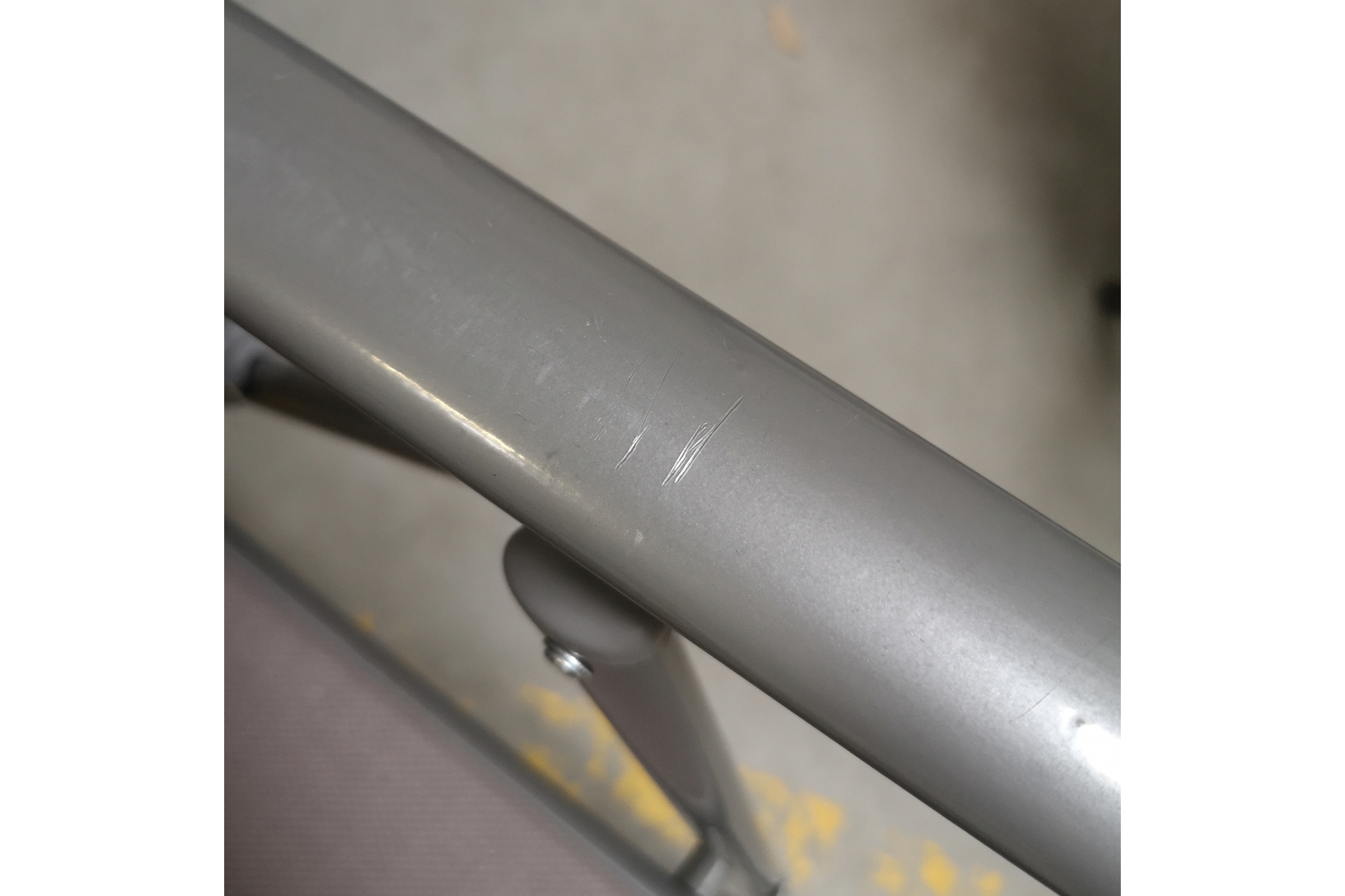 Krzesło ogrodowe metalowe Casablanca Silver / Taupe II. gatunek