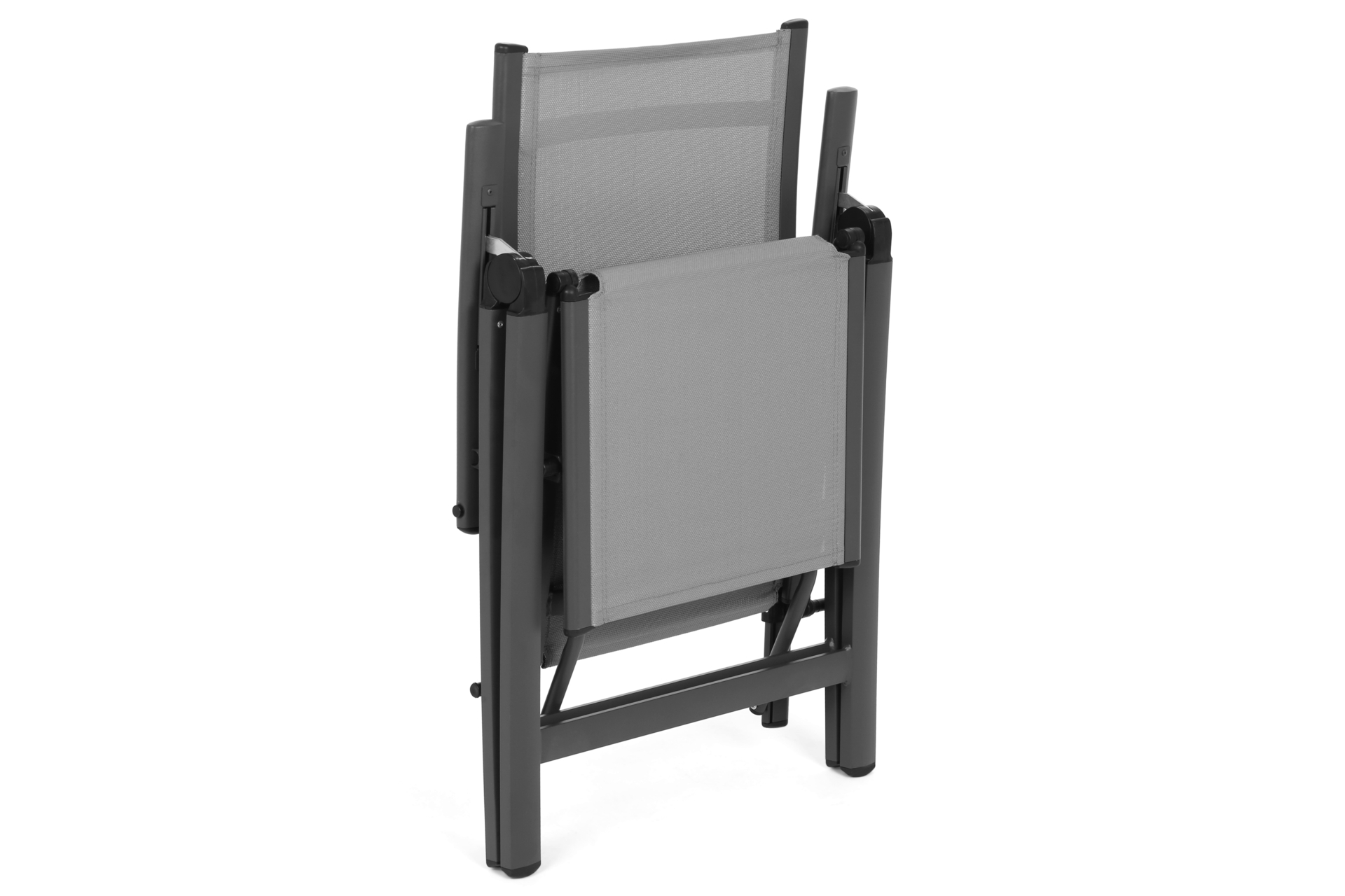 Zestaw krzeseł ogrodowych aluminiowych Ibiza Relax Grey / Taupe