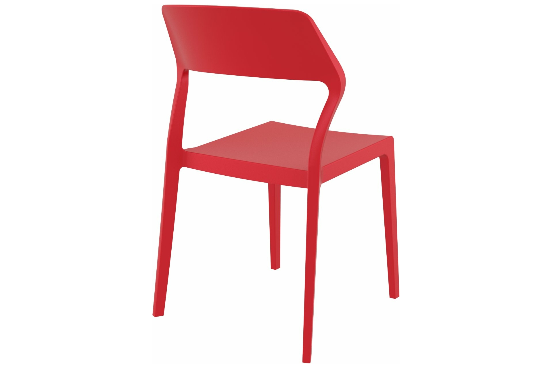 Krzesło Siesta Snow czerwone eleganckie Krzesło Siesta Snow Red
