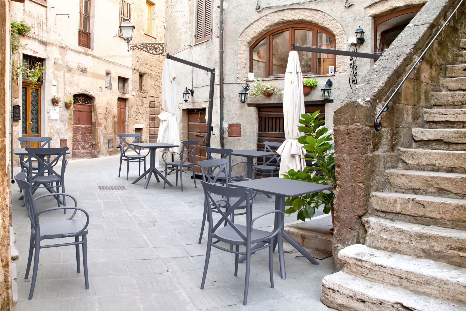 Krzesło Siesta Cross XL Dark Grey