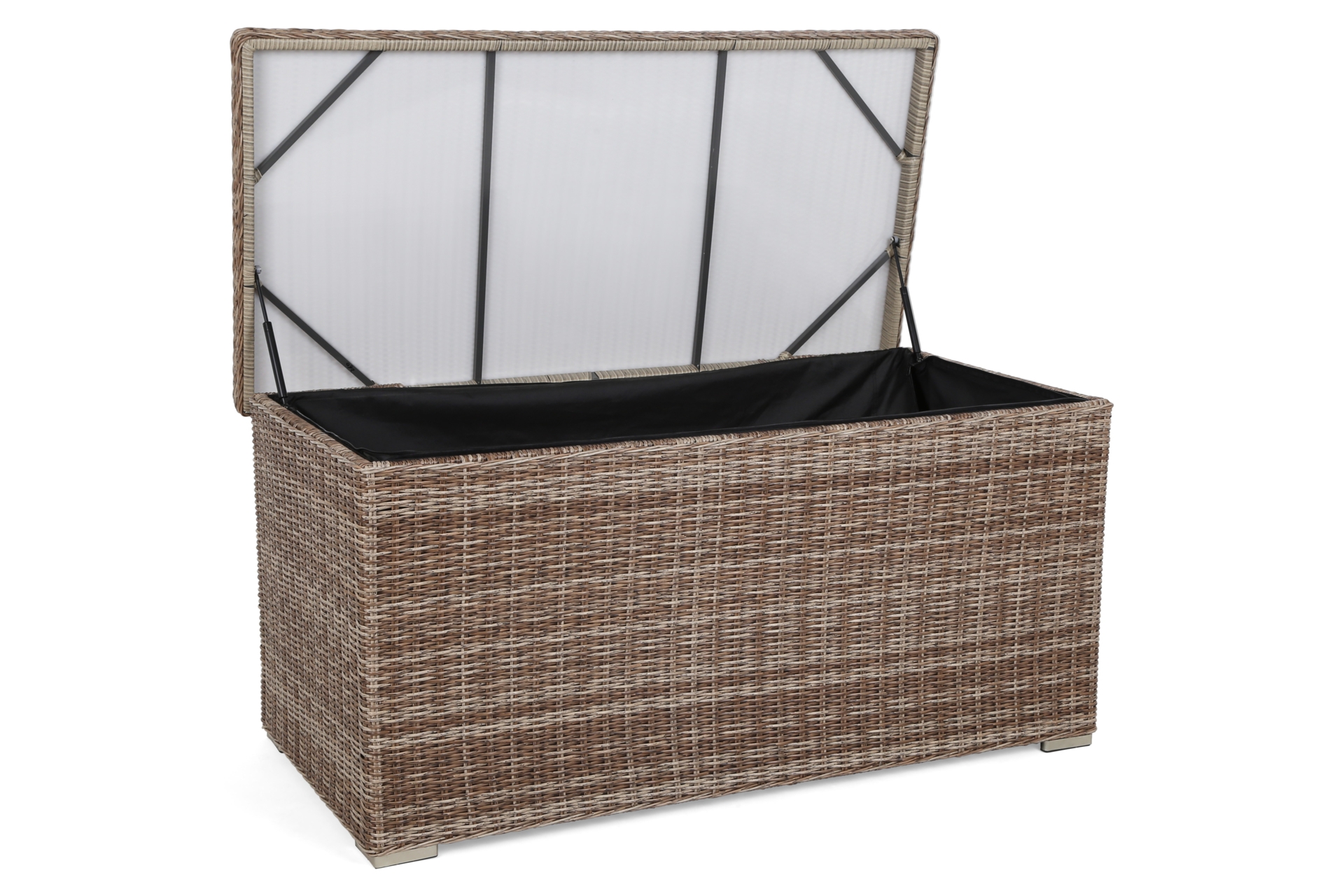 Skrzynia ogrodowa Lorca Ginger - kolor rudy Skrzynia ogrodowa Lorca Ginger