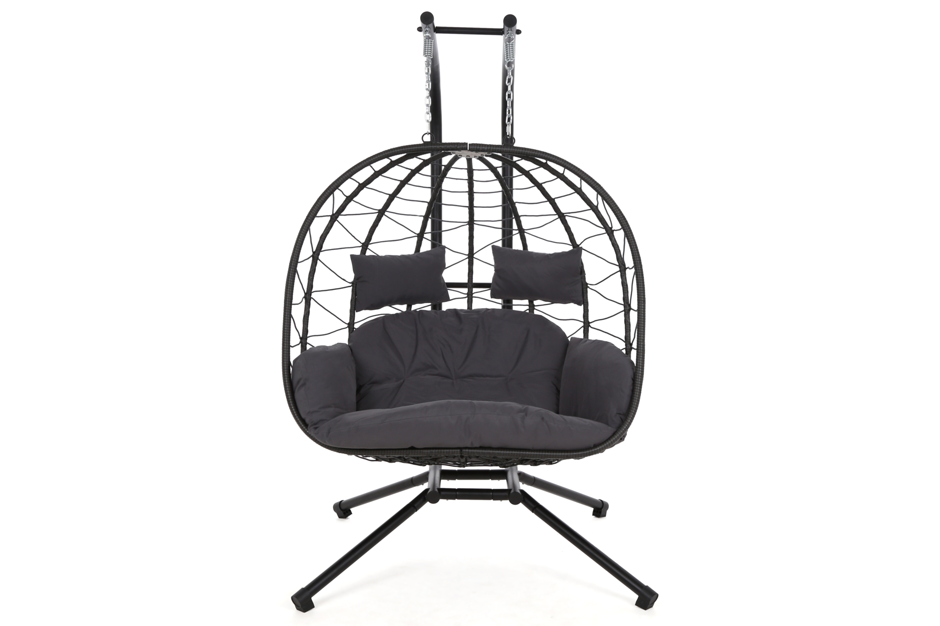 Fotel wiszący 2-osobowy Lugo Grey / Grey 