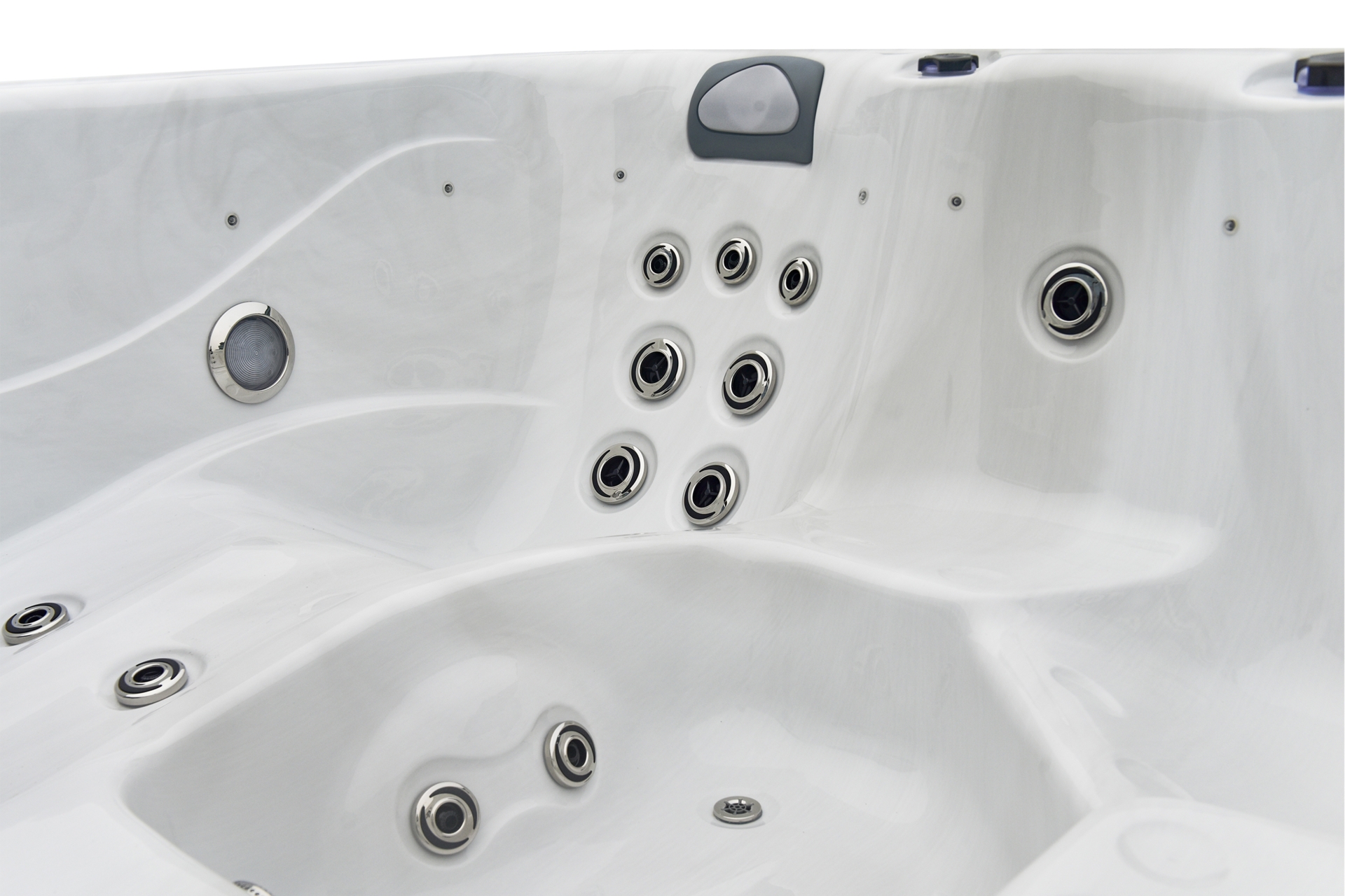 Wanna ogrodowa z hydromasażem Aquess Zenya 3101 6-osobowa