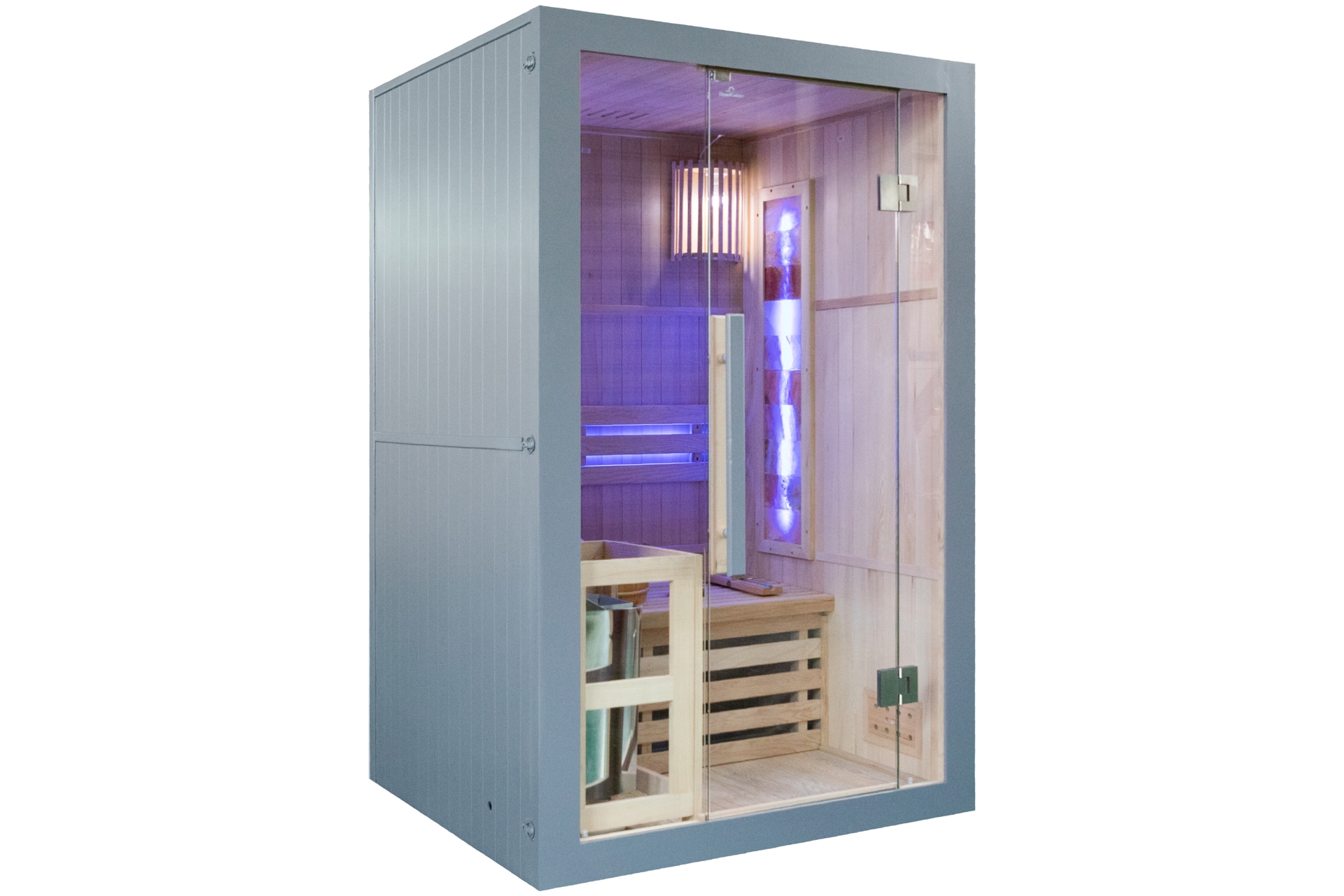 Sauna fińska Nordum Solea 2-osobowa szara