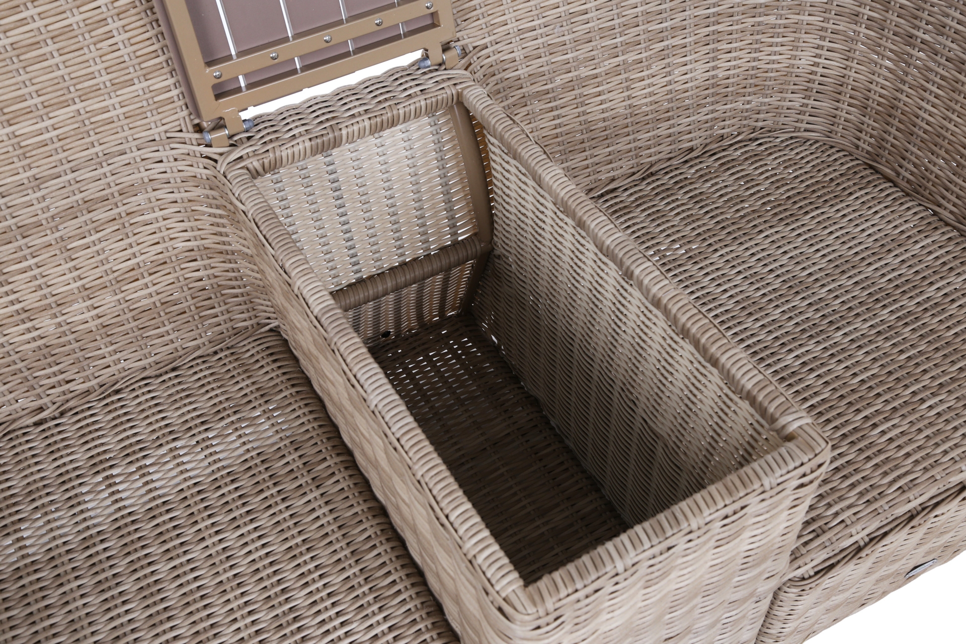 Sofa ogrodowa Milos Plus Beige / Beige Melange