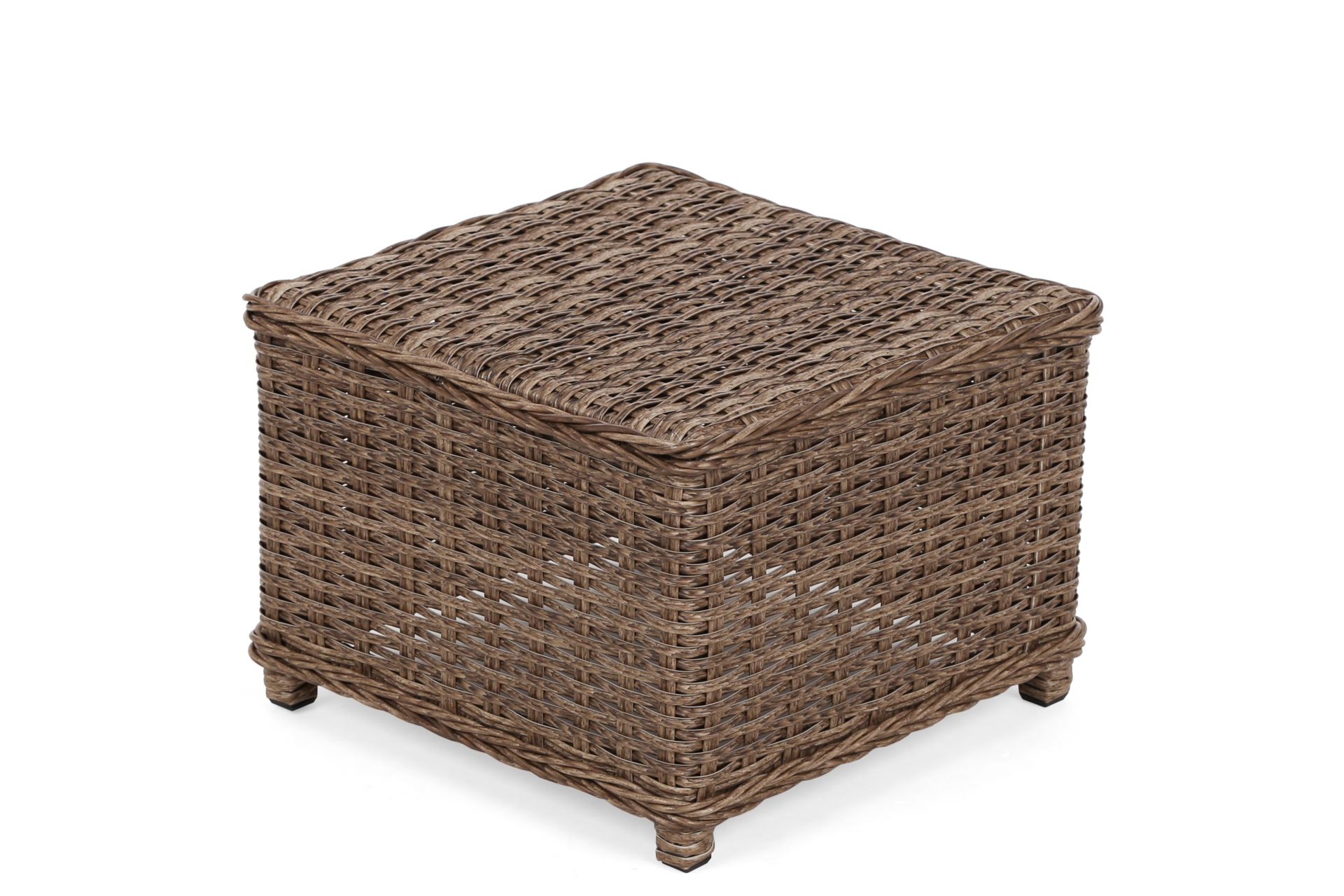 Meble ogrodowe technorattanowe Bergamo Elegant Ginger / Brown Melange - dla 7 osób Meble ogrodowe technorattanowe Bergamo Elegant Ginger / Brown Melange