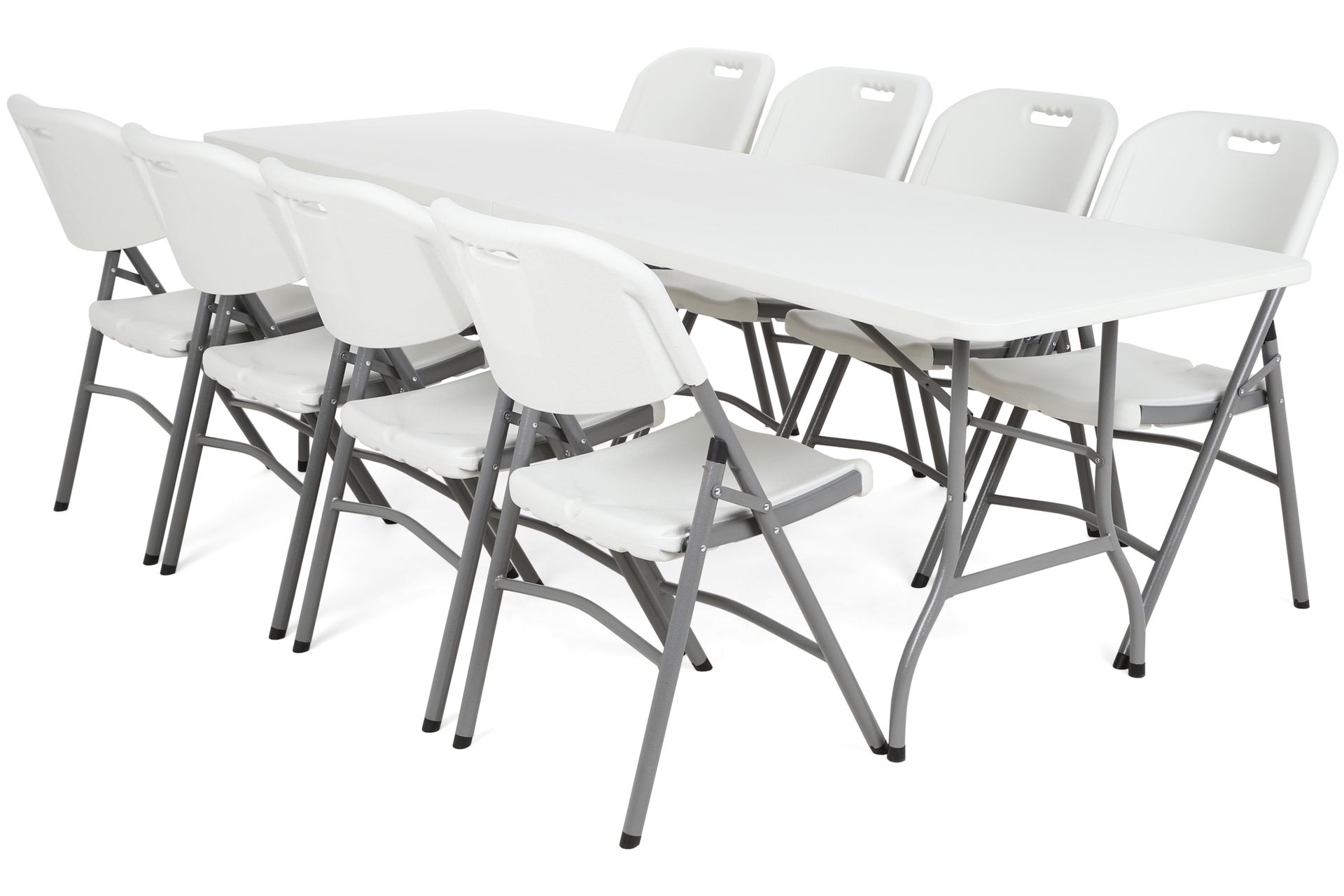 Zestaw mebli cateringowych 244 cm 8+1