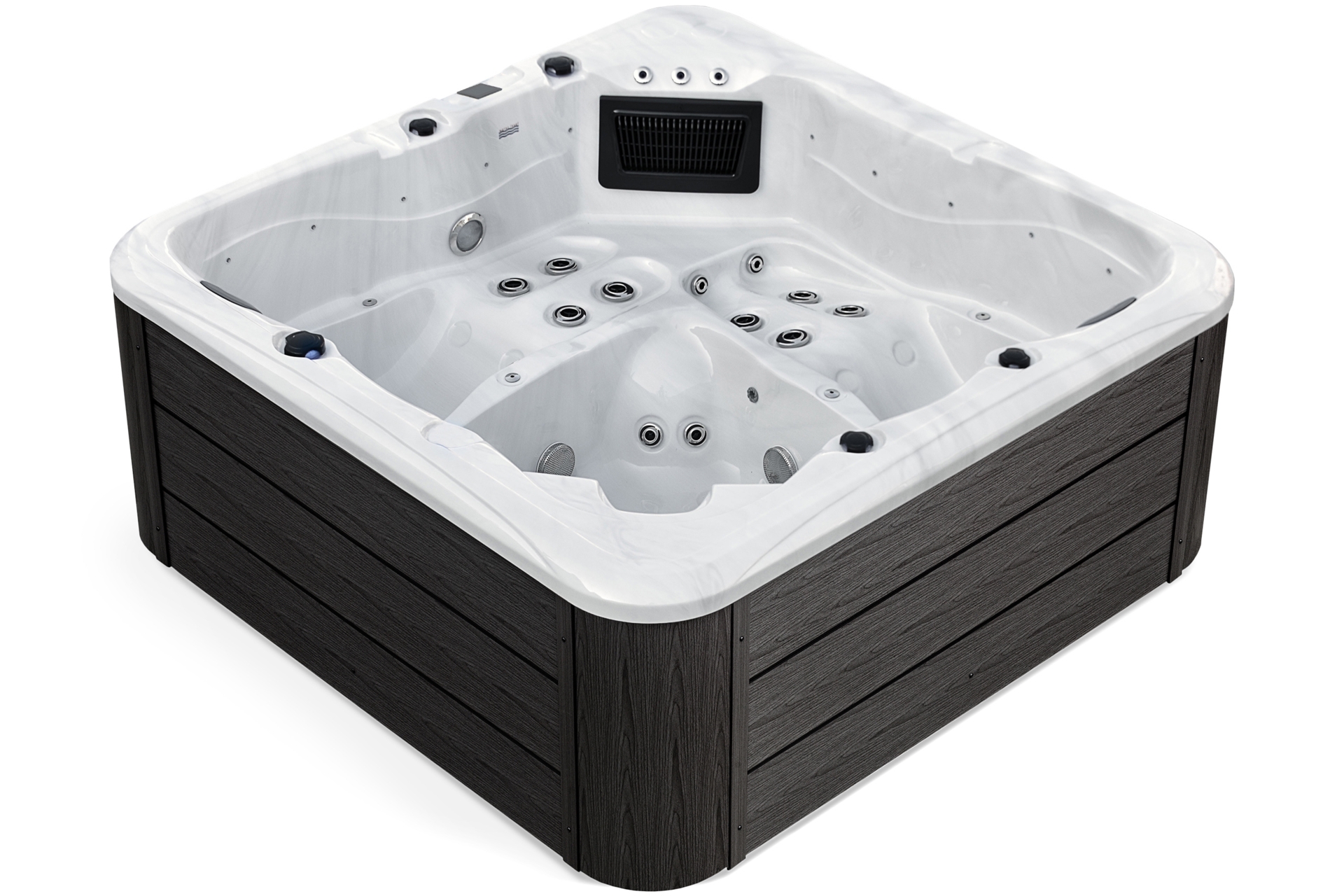 Wanna ogrodowa z hydromasażem Aquess Zenya 5202 5-osobowa