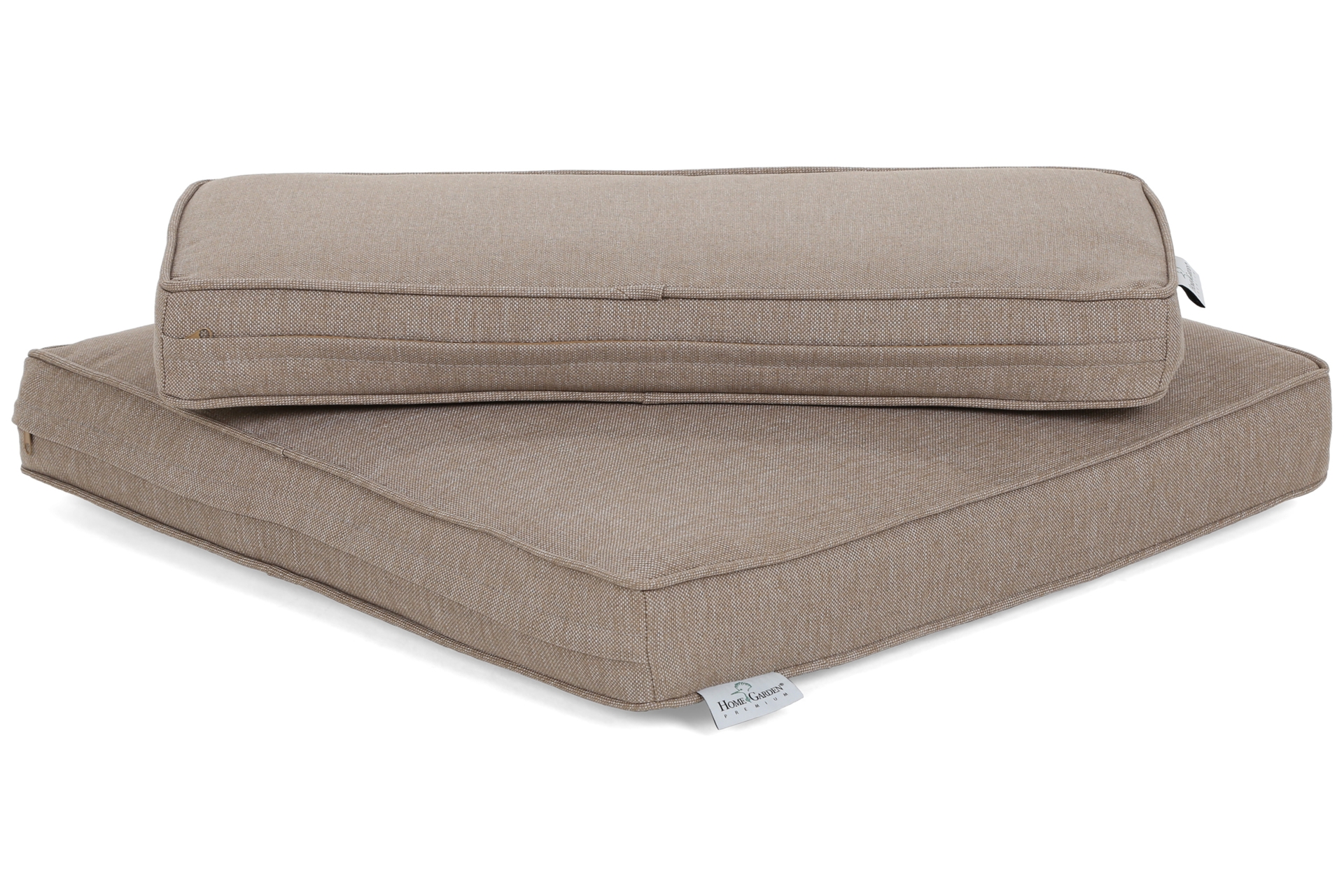 Narożnik modułowy z technorattanu Kansas Maxi Brown Mat / Brown Melange