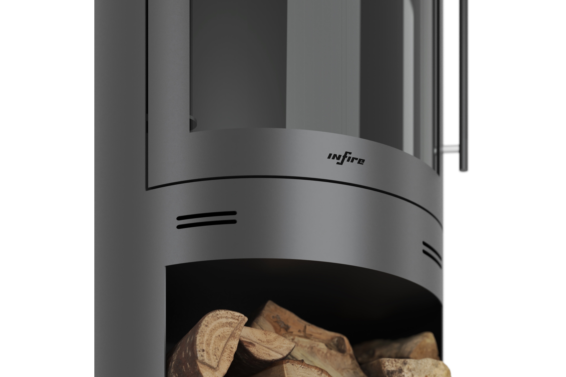 Biokominek na taras Infire Incoza 4 czarny Biokominek Infire Incoza 4 czarny