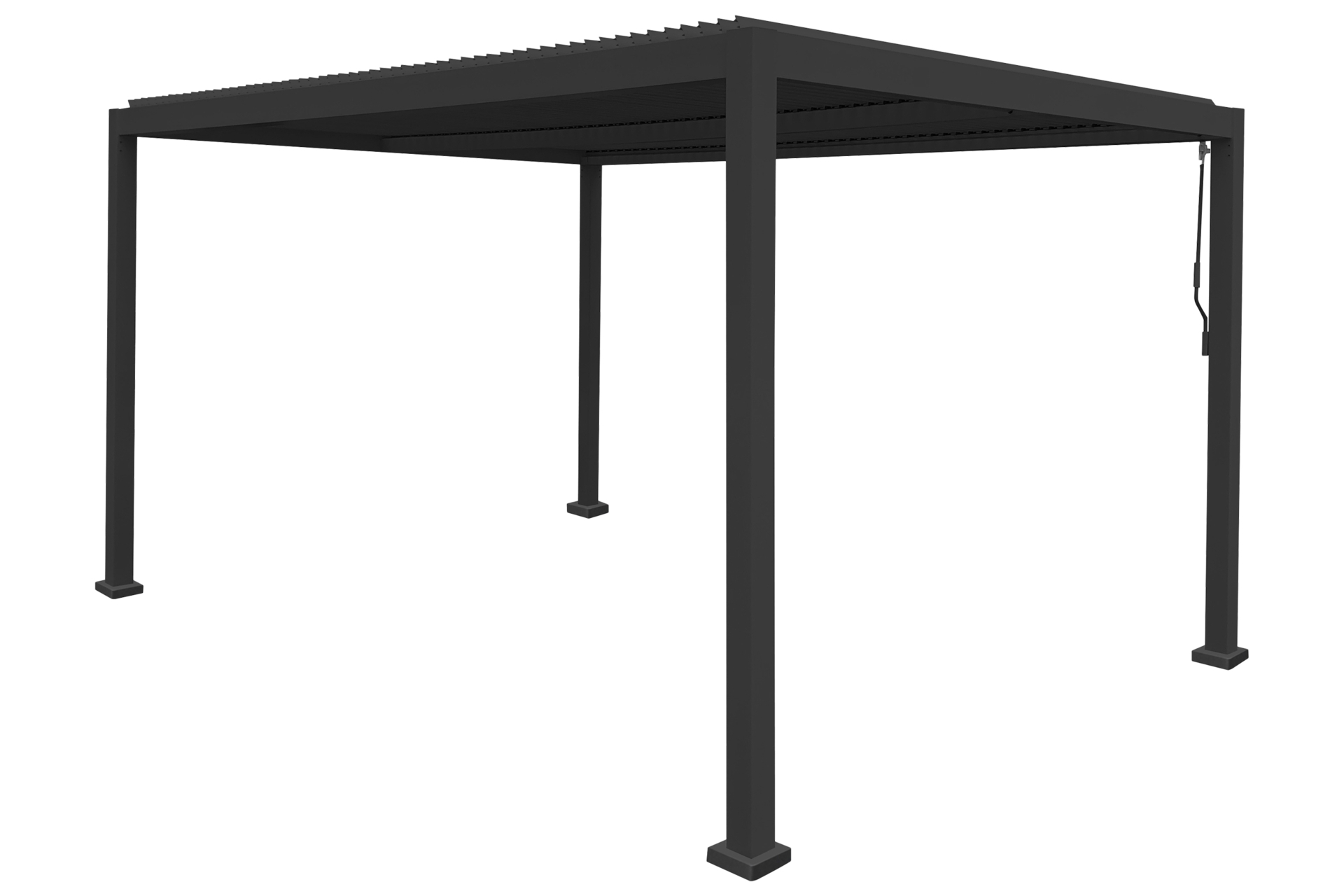 Pergola ogrodowa aluminiowa Bermeo 400 x 300 cm