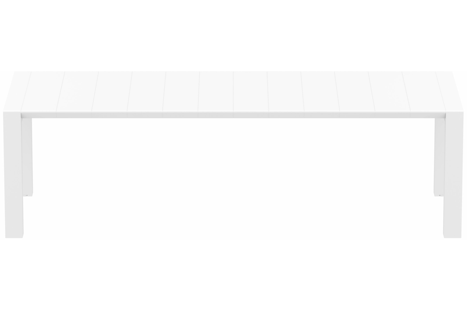 Stół Siesta Vegas 260+40 cm White