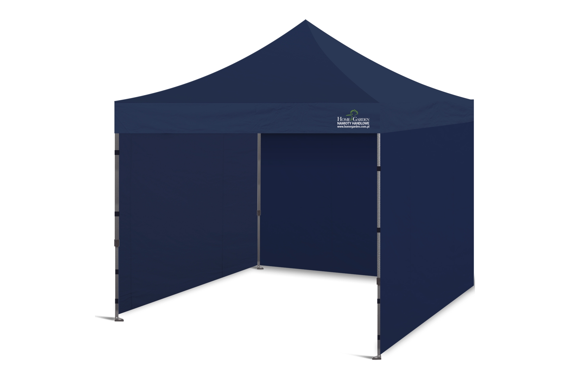 Namiot handlowy 300 x 300 cm granatowy