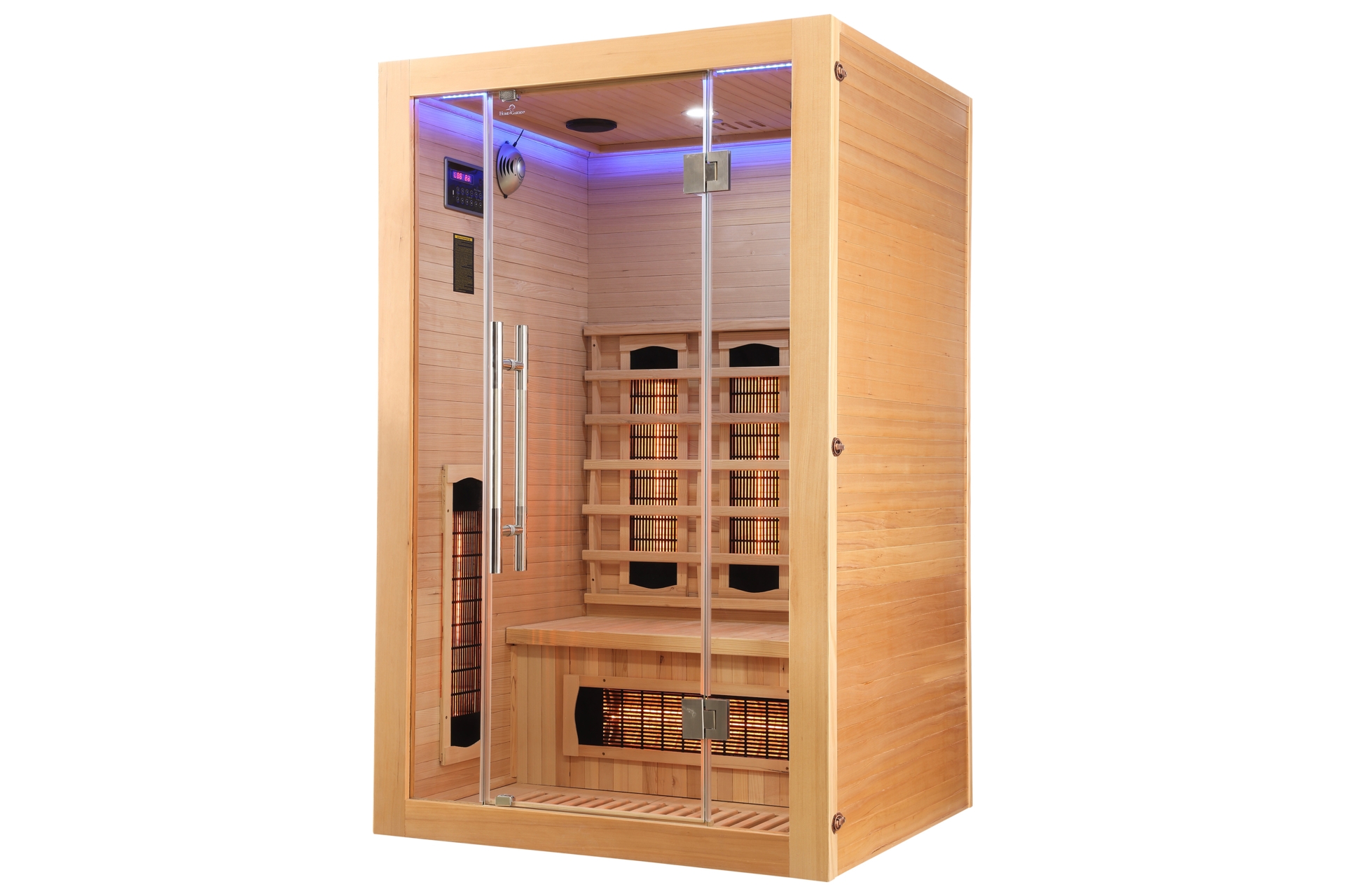 Sauna infrared Nordum Basic 2-osobowa naturalna
