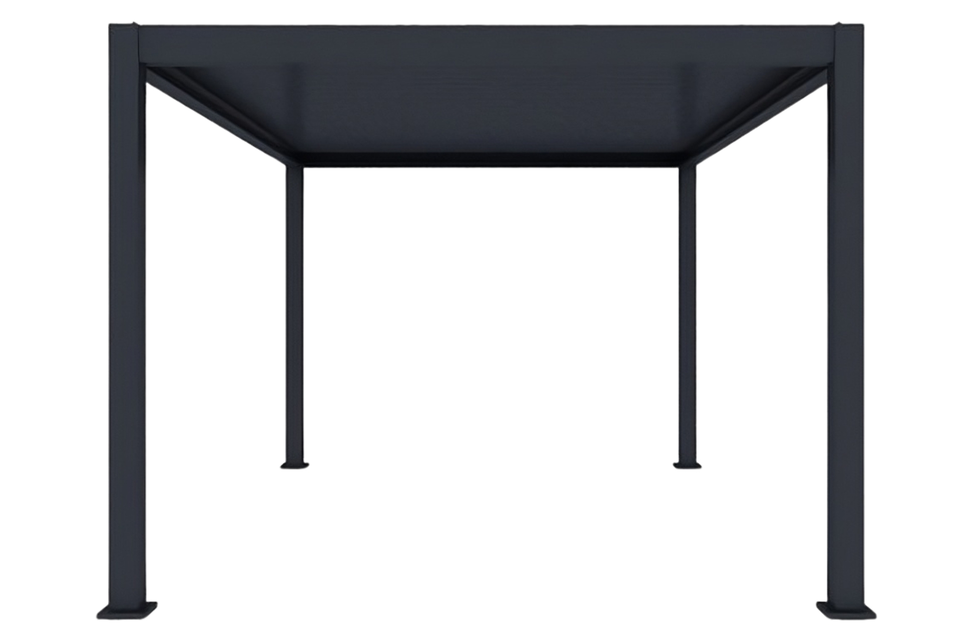 Pergola ogrodowa elektryczna Schatler Nova Lux Alu 4x4 m z oświetleniem LED