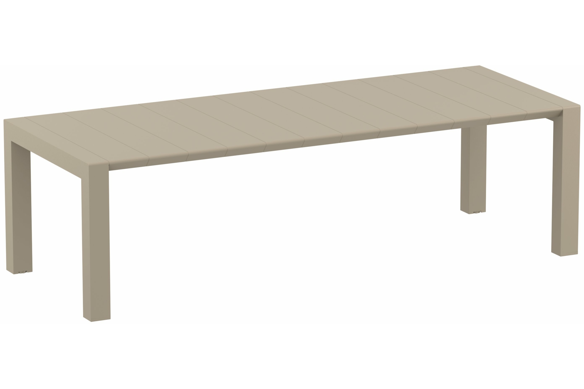Stół Vegas 260+40 cm Taupe - rozkładany Stół Siesta Vegas 260+40 cm Taupe