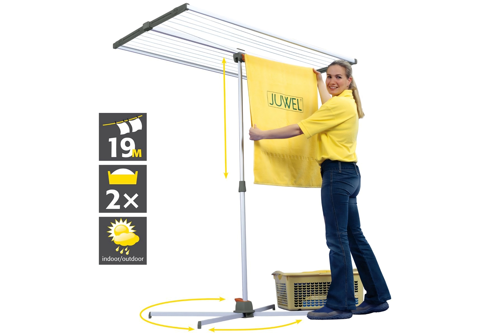 Suszarka na pranie Juwel Swing 200