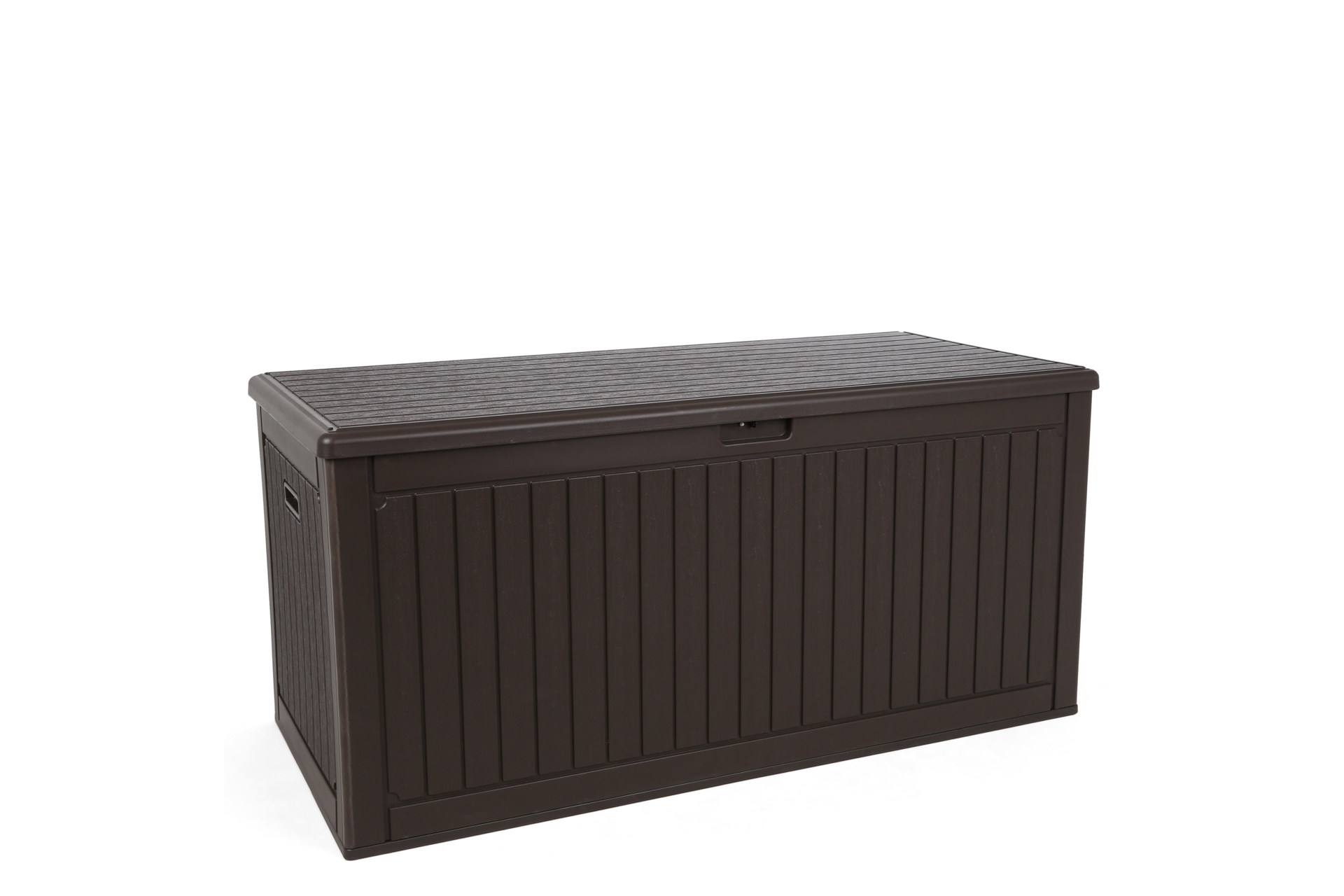 Skrzynia ogrodowa wzmocniona Orebro 984 l Brown