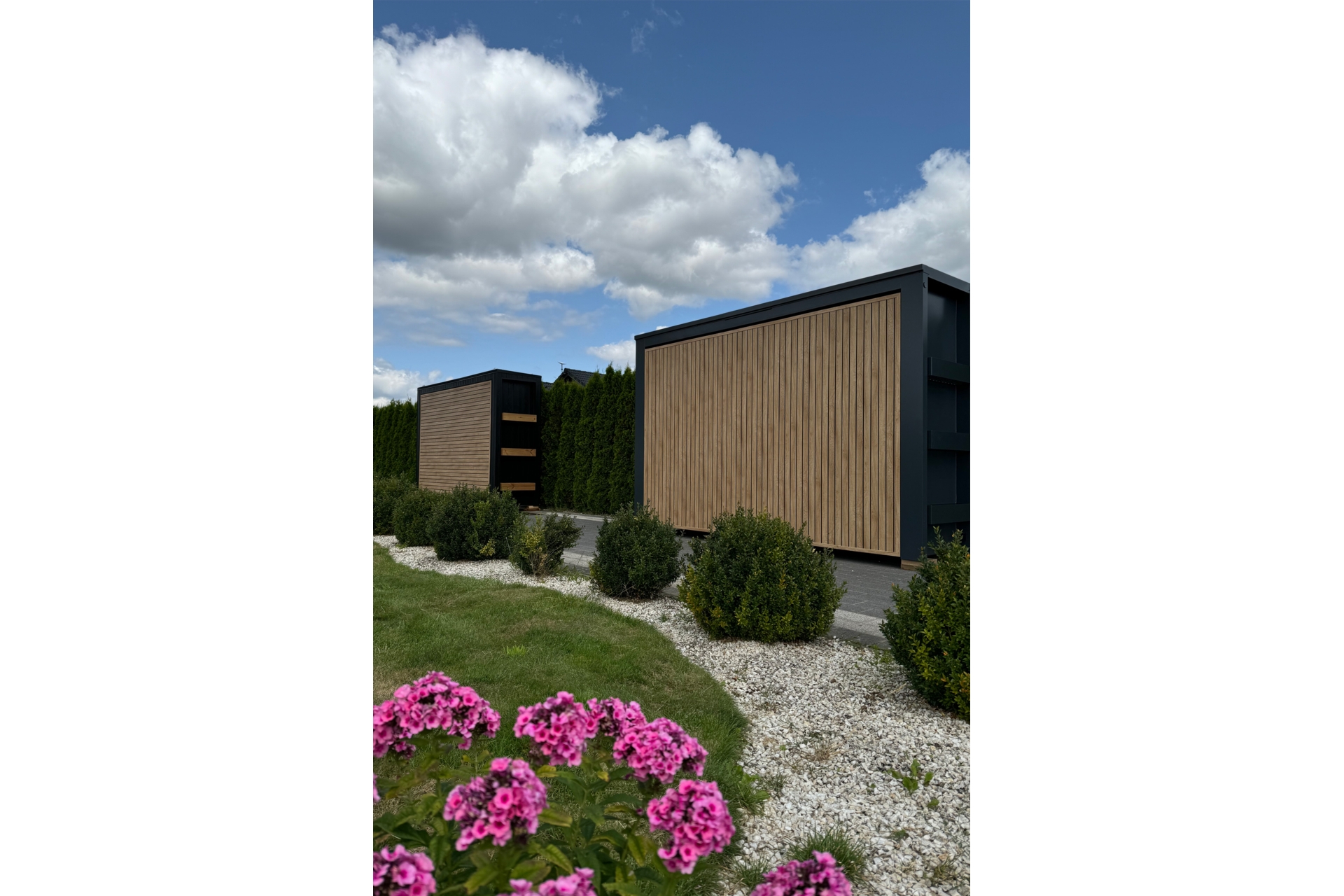 Kuchnia ogrodowa zamykana Island