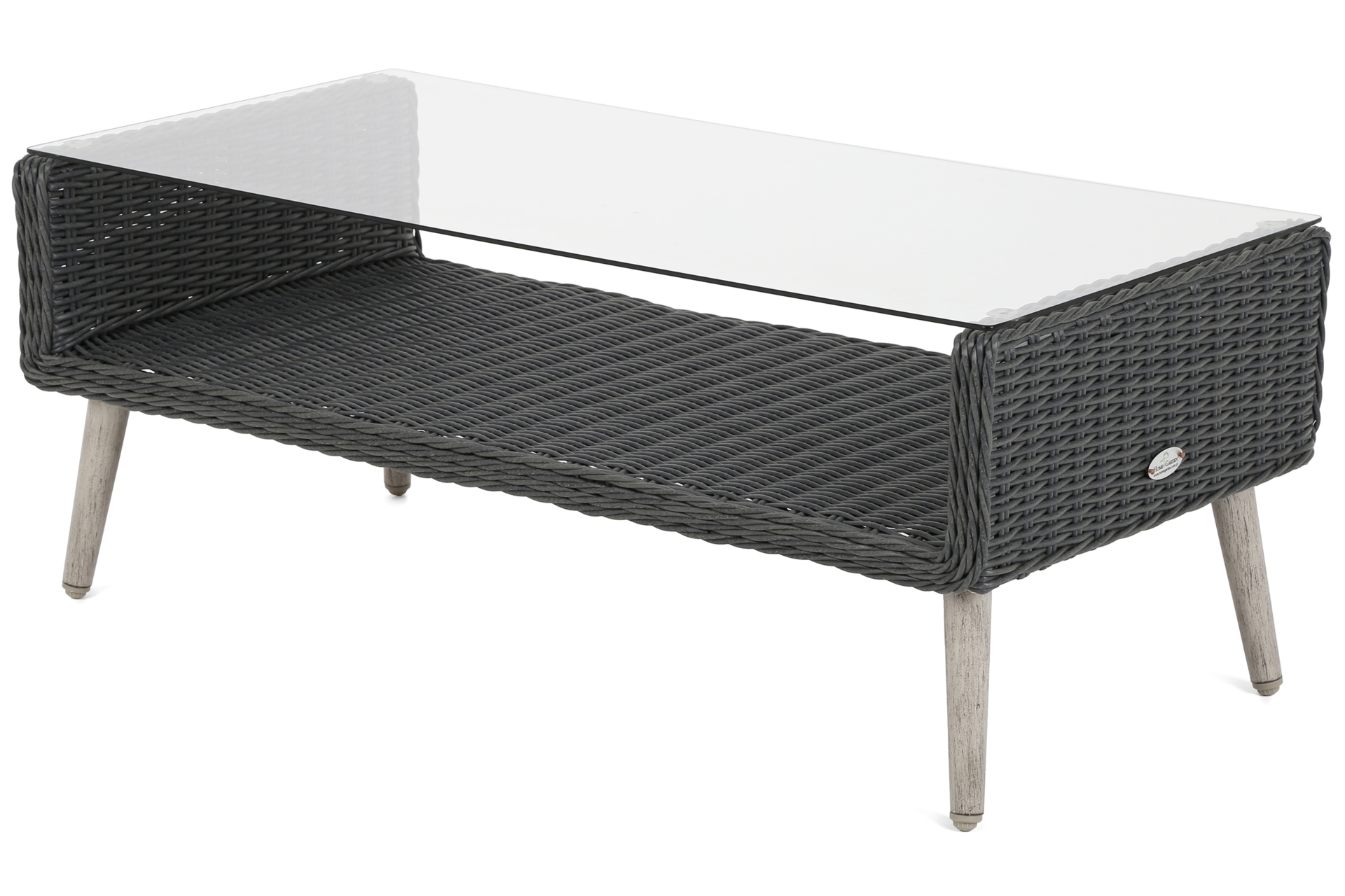 Meble ogrodowe technorattanowe Almeria Grey / Grey Melange