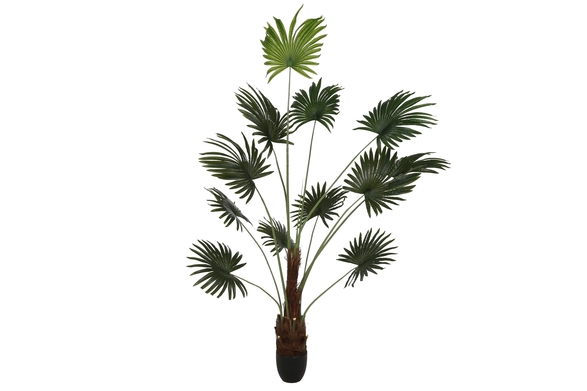 Sztuczna palma wachlarzowa na pniu 200 cm