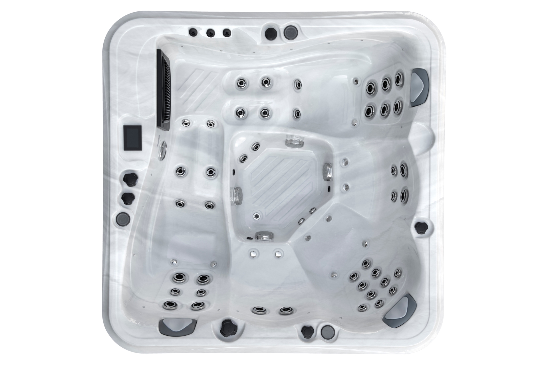 Wanna ogrodowa z hydromasażem Aquess Nevara 3752 5-osobowa