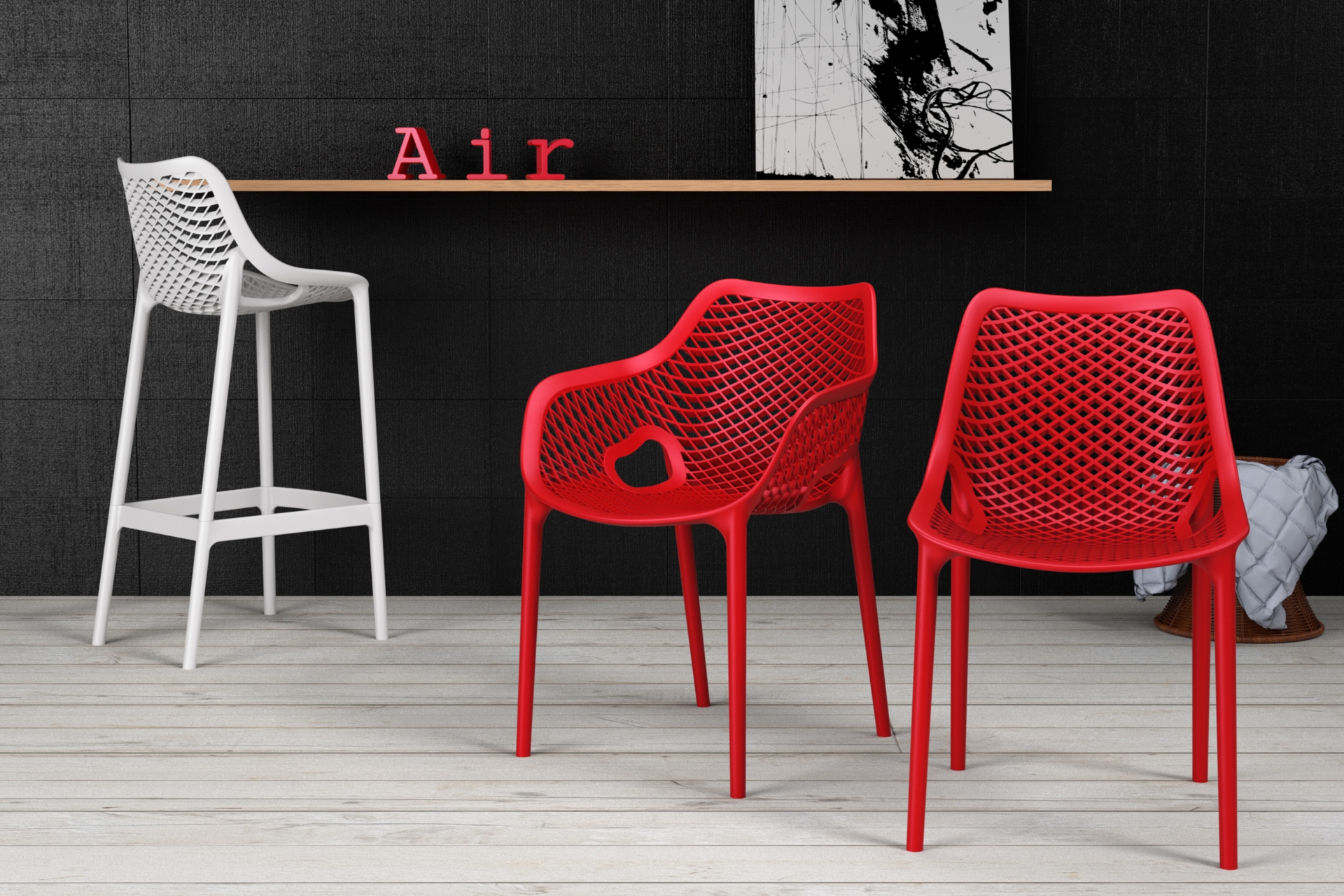 Krzesło Siesta Air Red