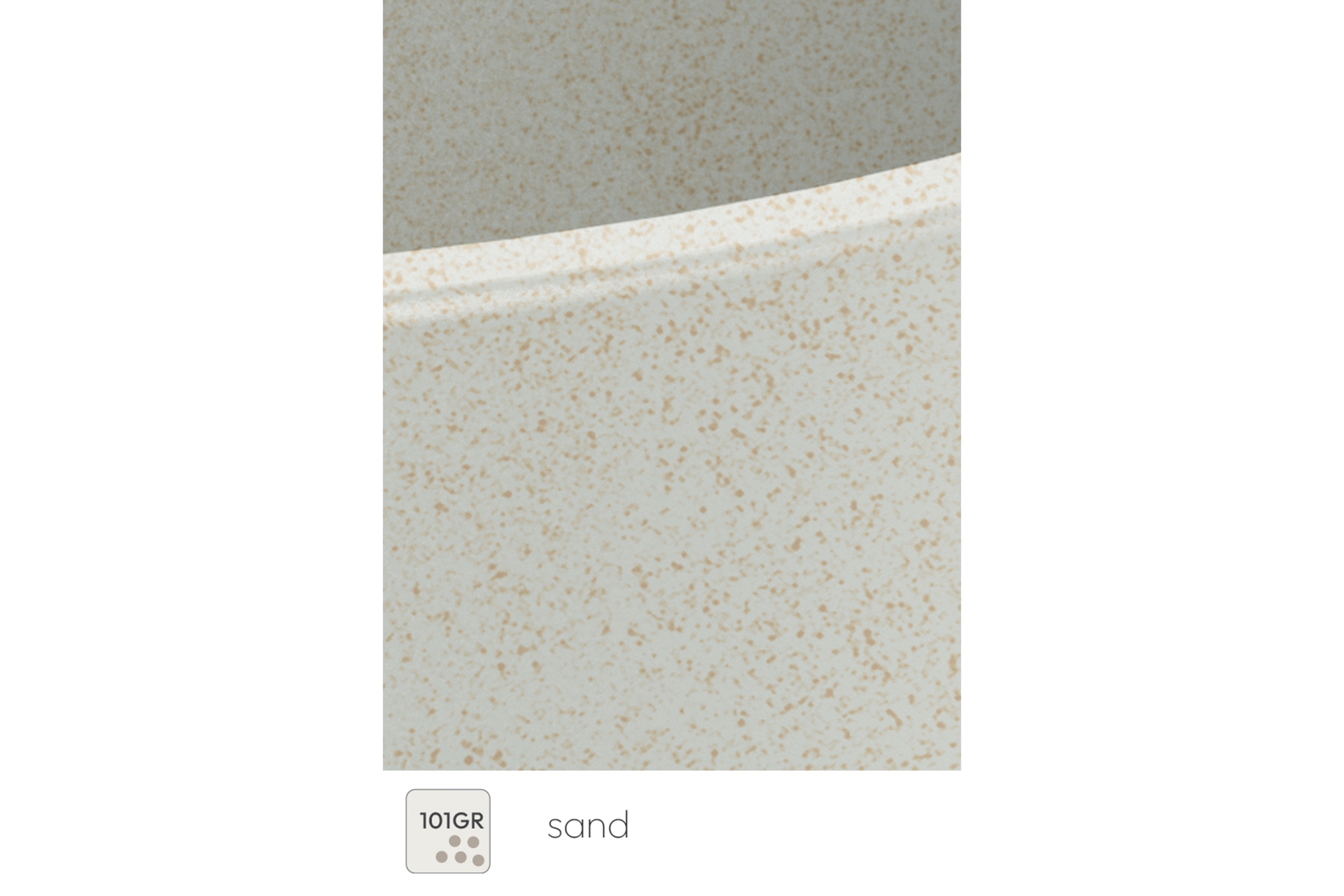 Donica ogrodowa Coro Round High Sand 22 l