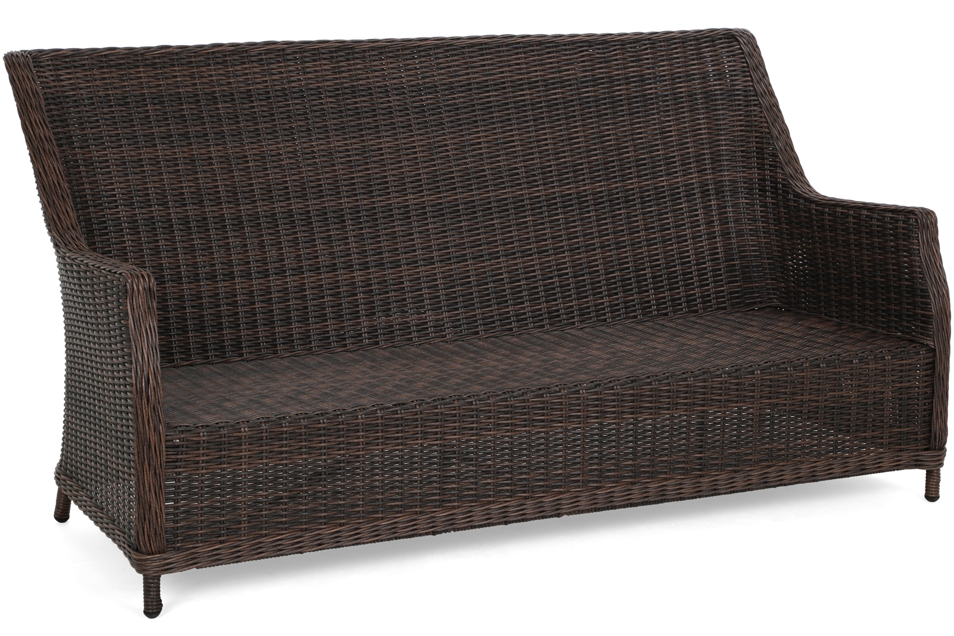 Meble ogrodowe technorattanowe Alicante Brown Mat / Brown Melange