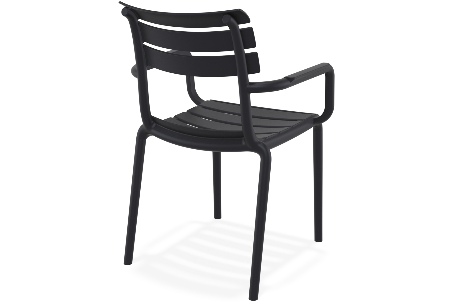 Krzesło Siesta Paris czarne z polipropylenu Krzesło Siesta Paris Black