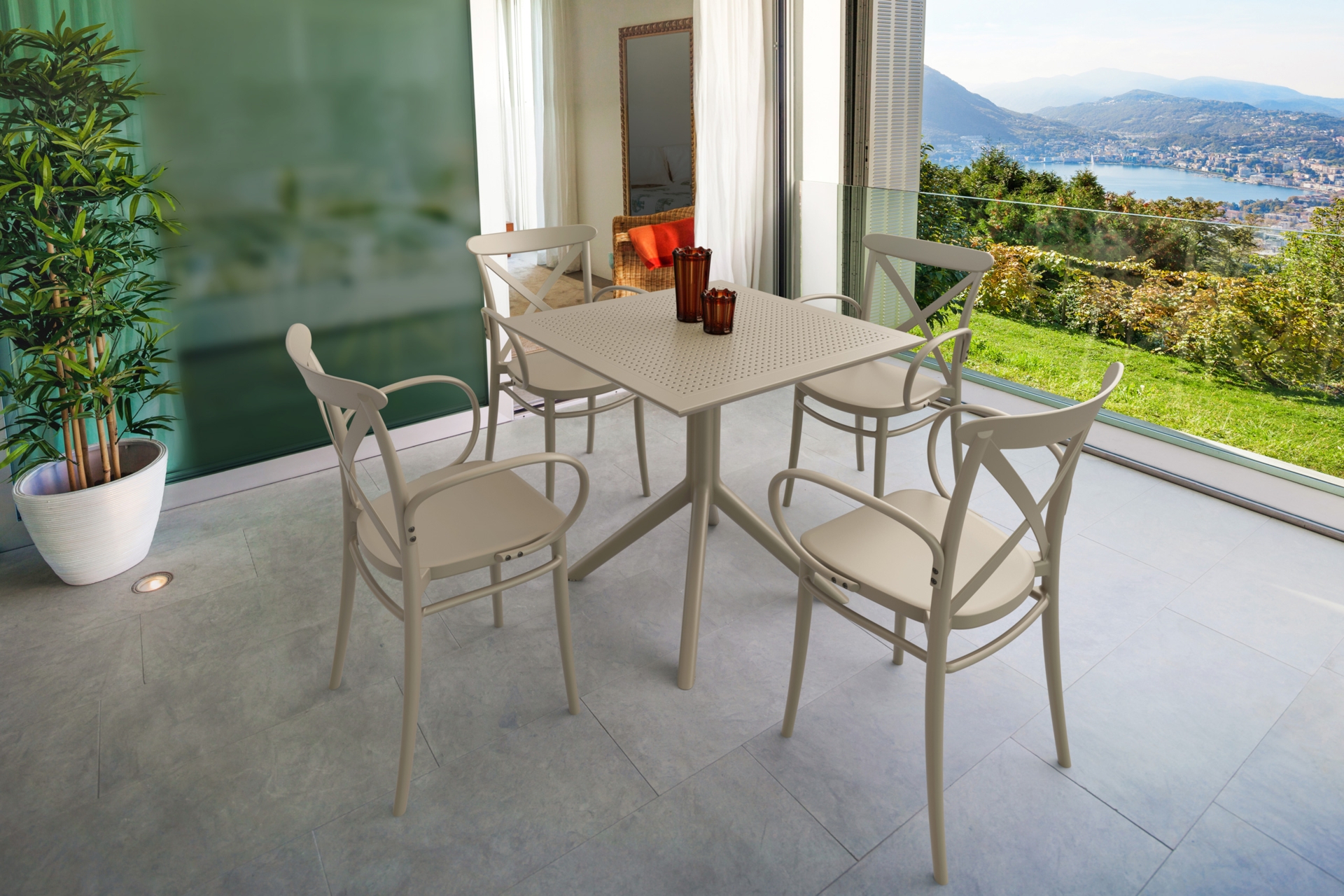 Krzesło Siesta Cross XL Taupe